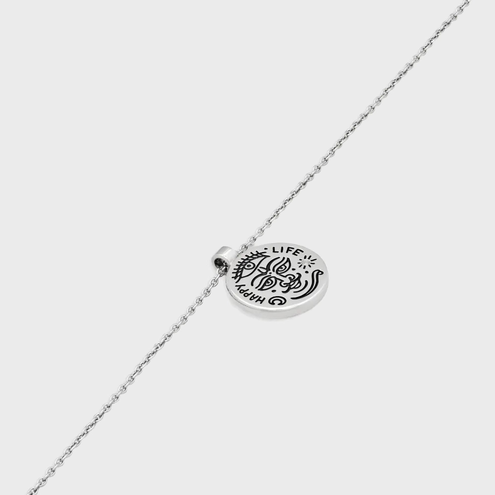 Tom Wood Love In Babylon Pendant Necklace - Silver