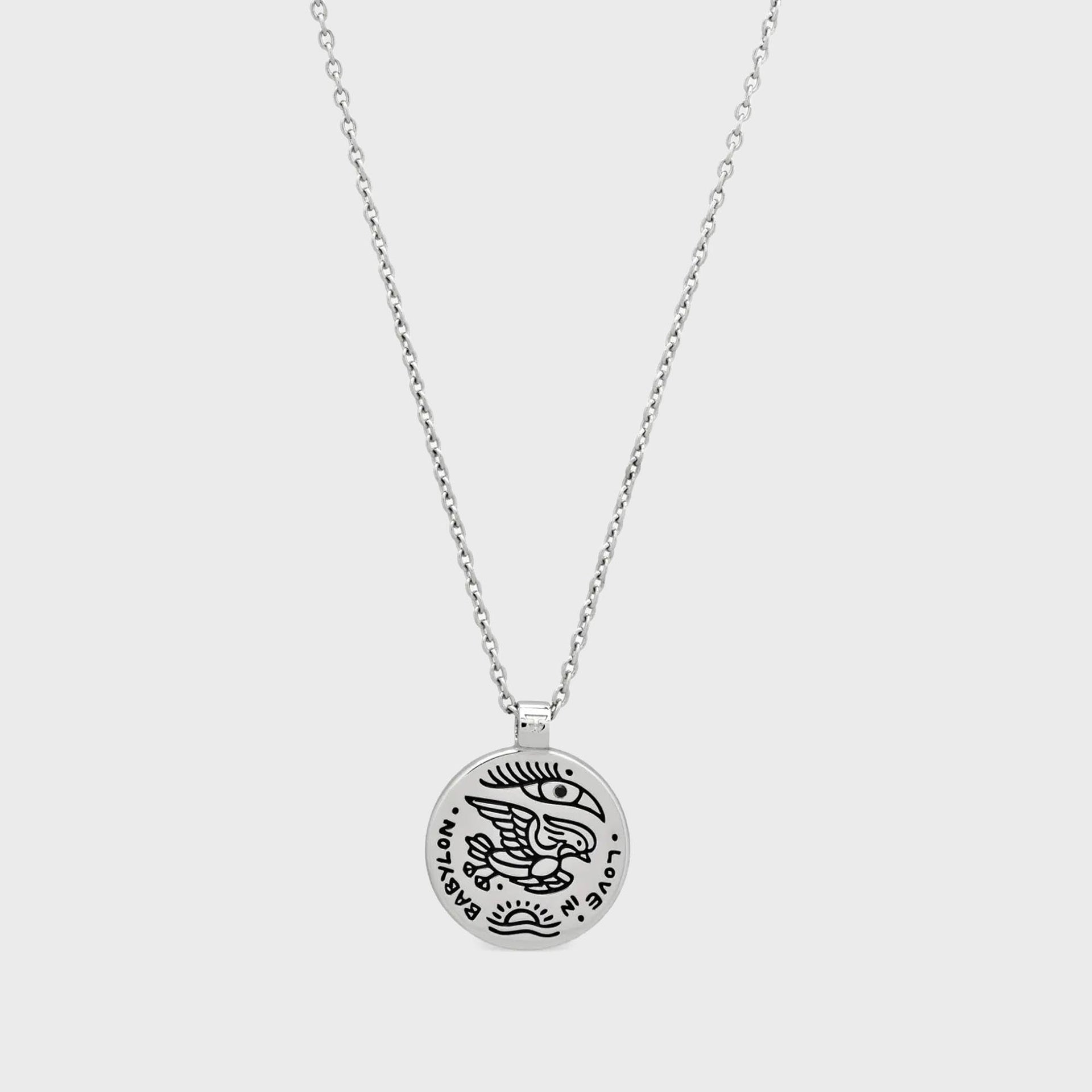 Tom Wood Love In Babylon Pendant Necklace - Silver