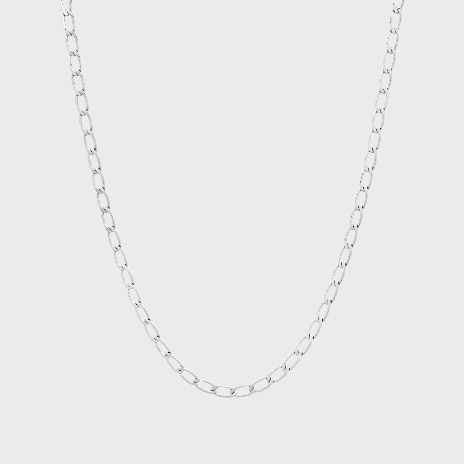Tom Wood Arlo Chain Medium Necklace - Silver