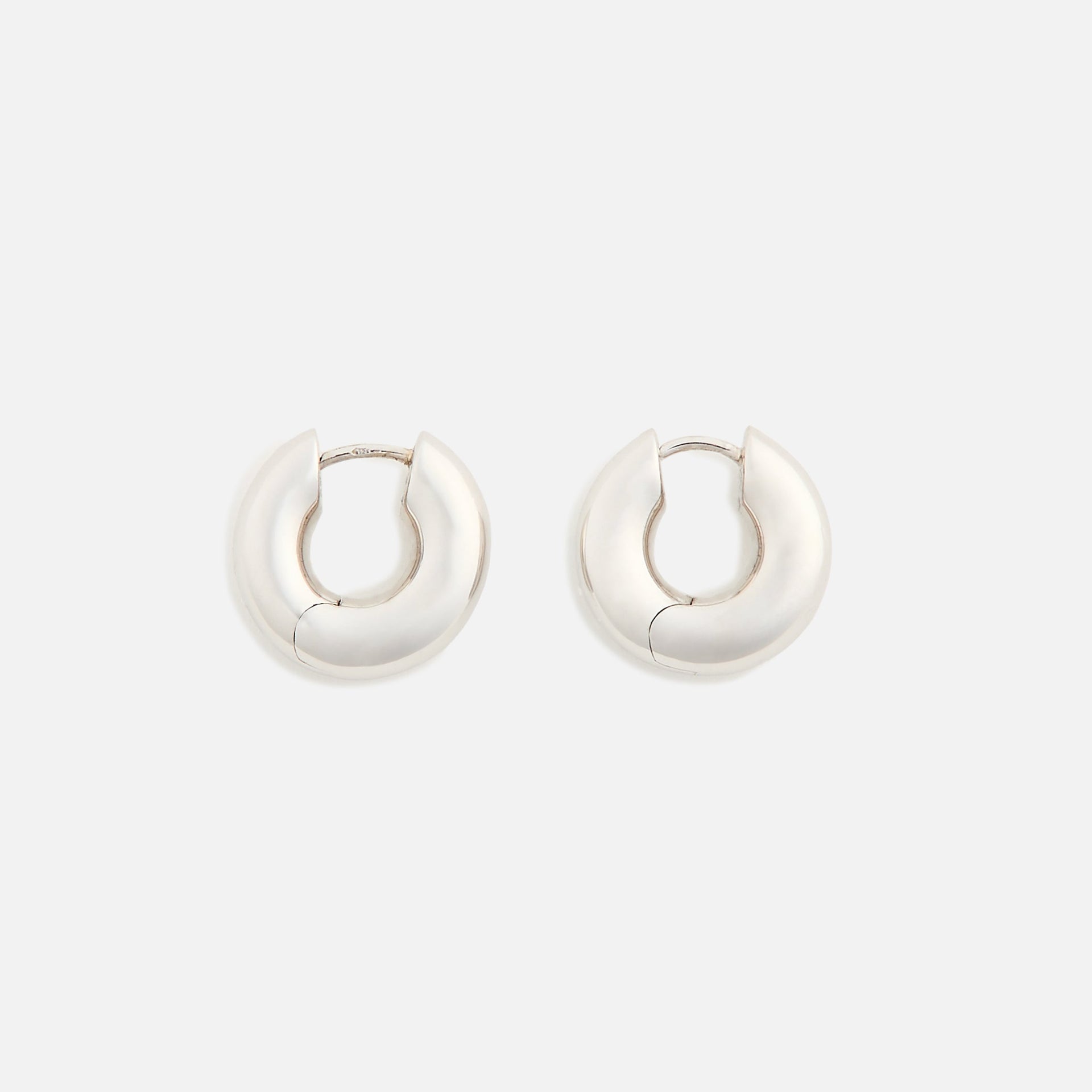 Tom Wood Chunky Hoops Small 925 Sterling - Silver