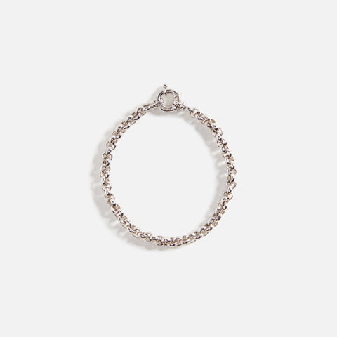 Tom Wood Thick Rolo Bracelet - Silver