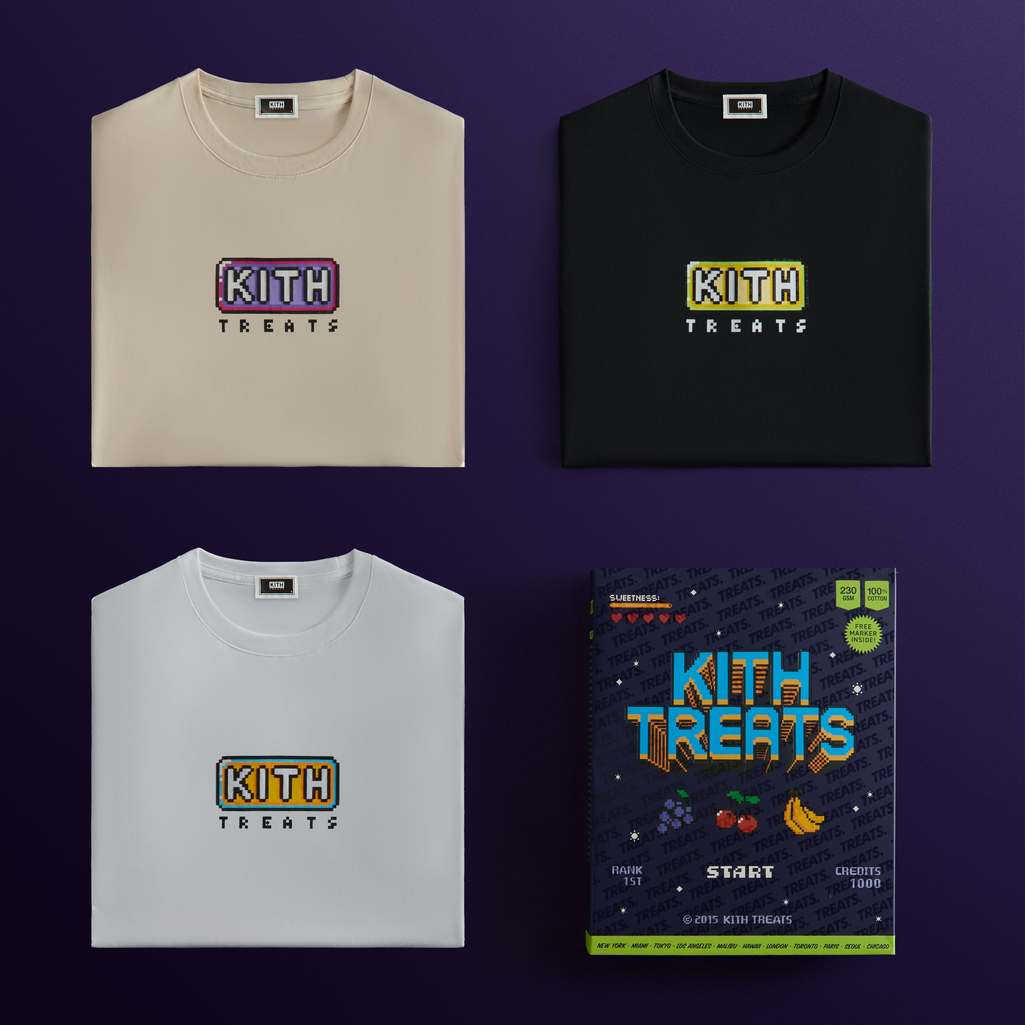 【KITH】Kith Treats ストロベリー ネルソン クルーネック Kith Treats Strawberry Nelson Crewneck - Black – Kith Europe