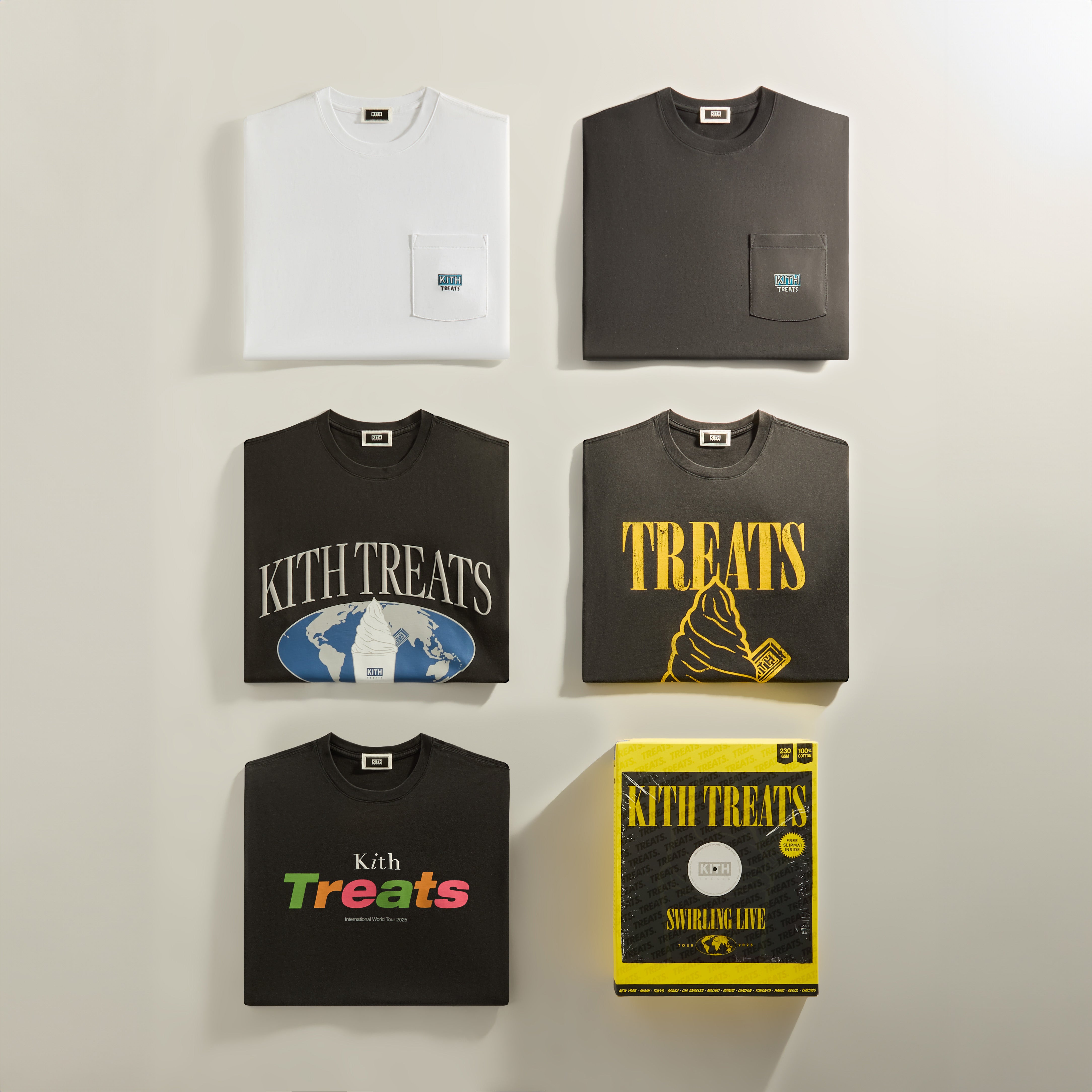 トップス kith treats eggnog box logo crewneck L トップス kith treats eggnog box logo crewneck L Boxy Box