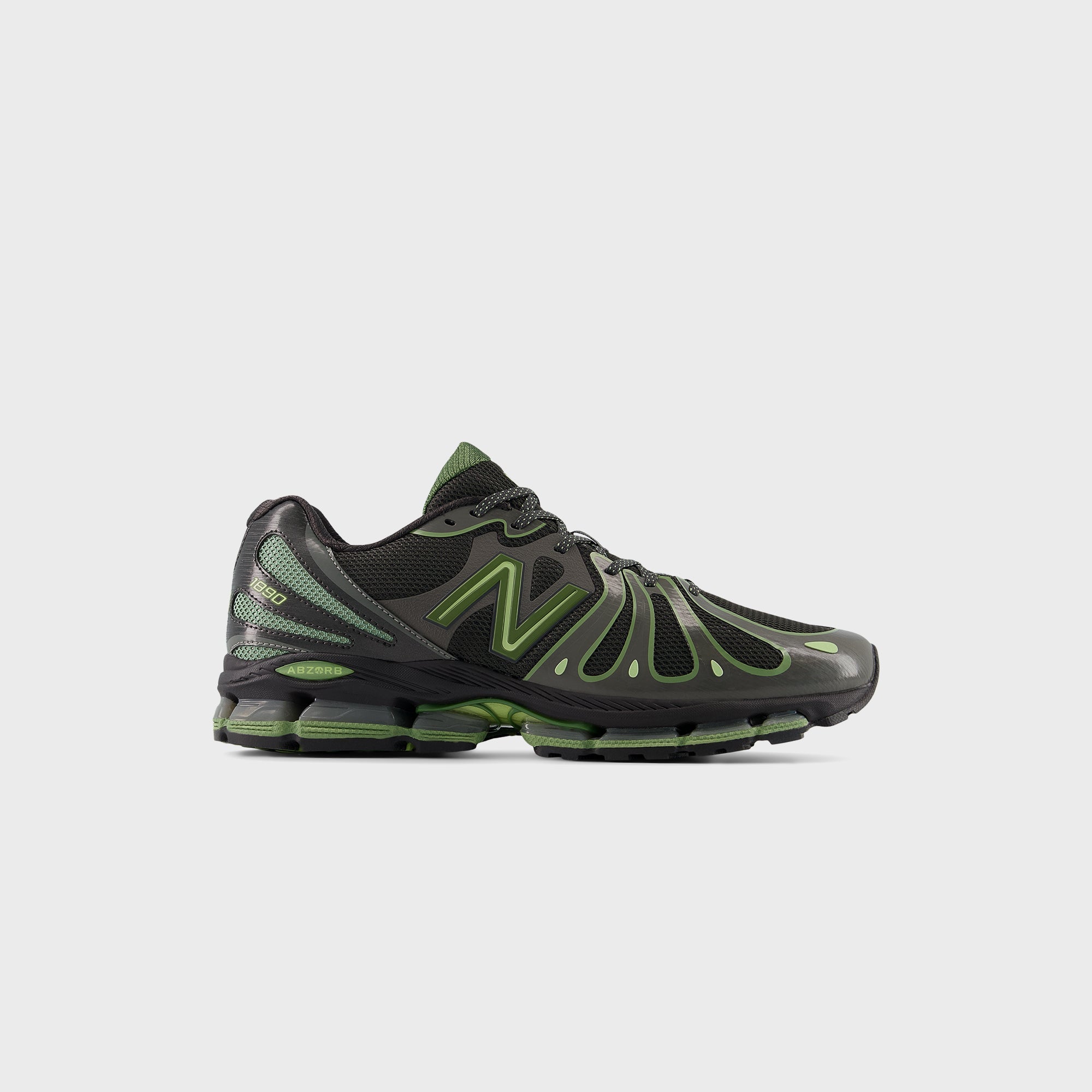 クロネコ New Balance Abzorb 1890 - Faded Black / Utility Green – Kith Canada