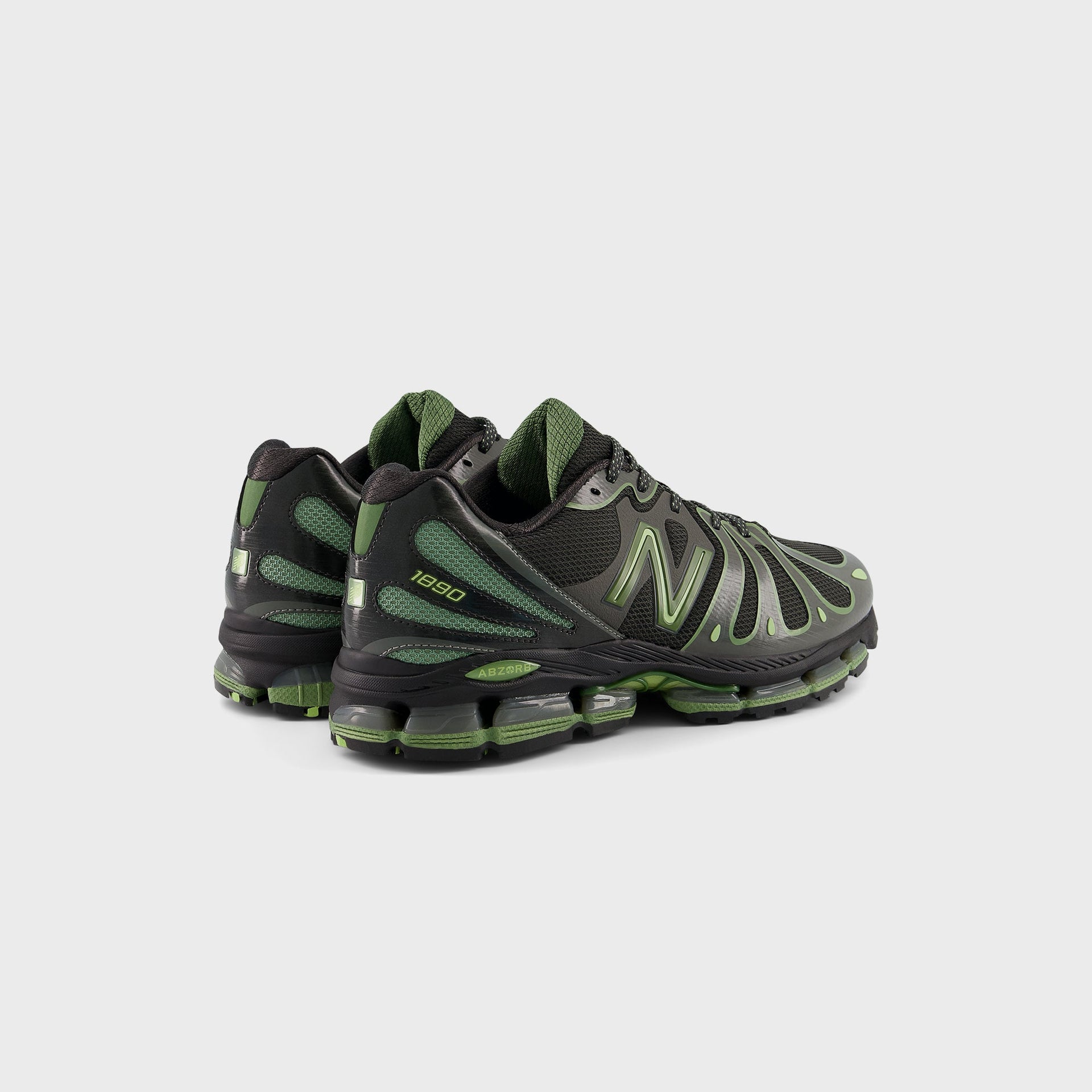 New Balance 1890 - Faded Black / Utility Green