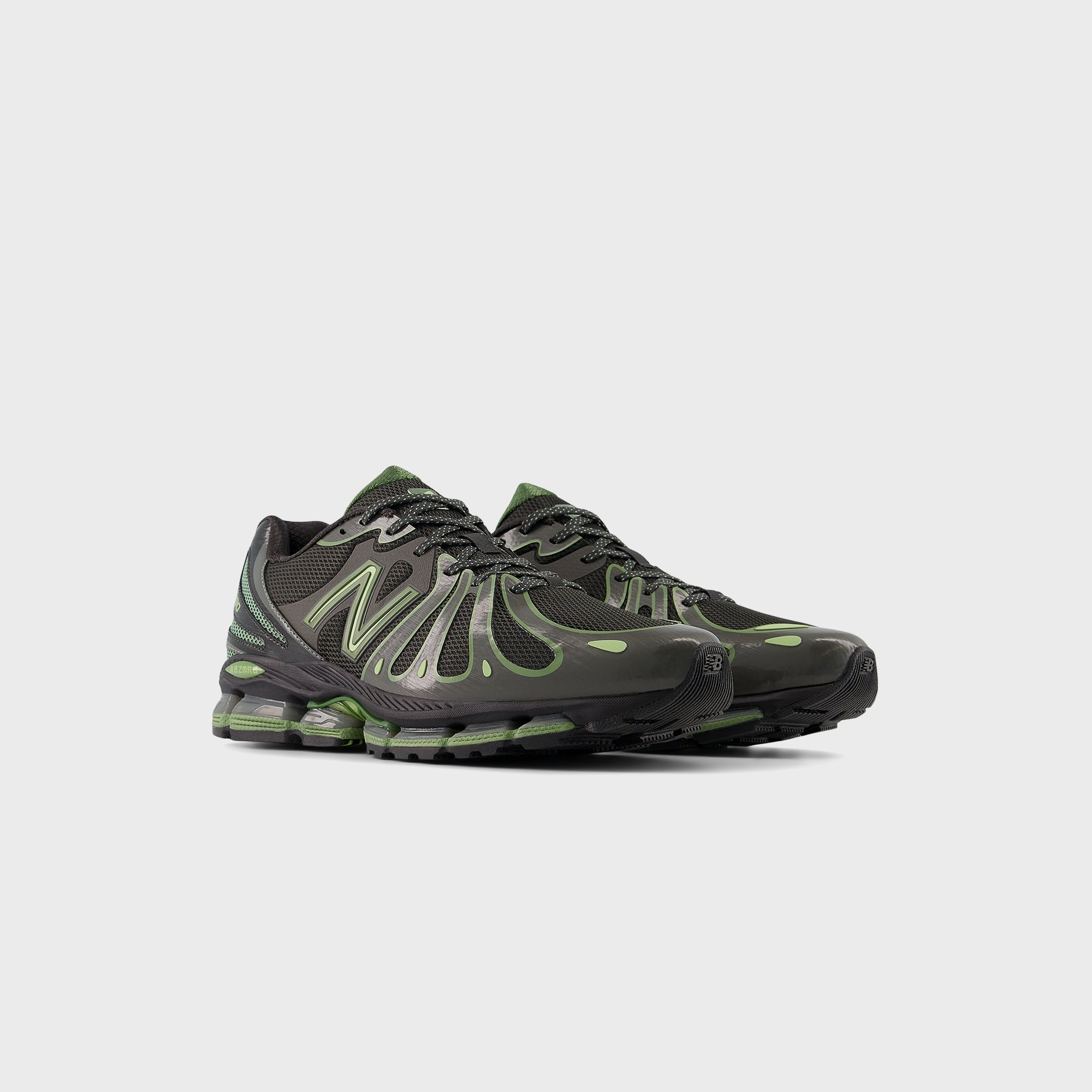 クロネコ New Balance Abzorb 1890 - Faded Black / Utility Green – Kith Canada