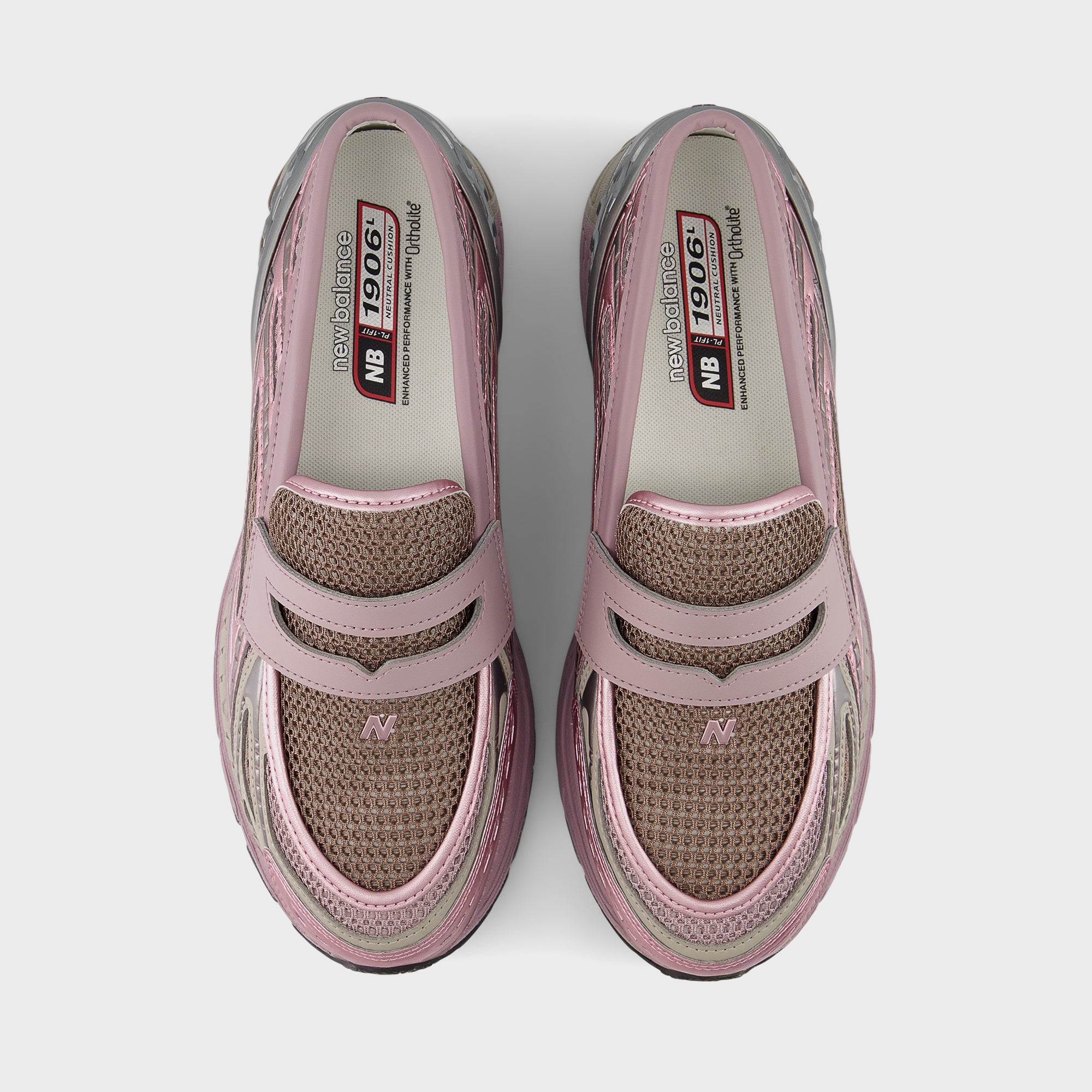 靴 New Balance 1906L LAI Loafer 26cm New Balance 1906 Loafer - Pink / Metallic Silver – Kith Canada