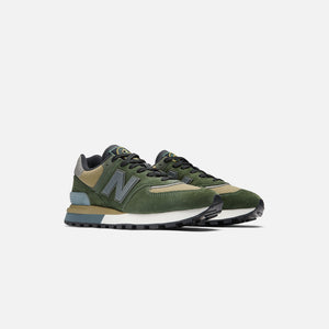 New Balance x Stone Island 574 - Dark Green / Brown