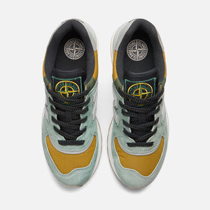 New Balance x Stone Island 574 Light Green Mustard Green Kith Canada