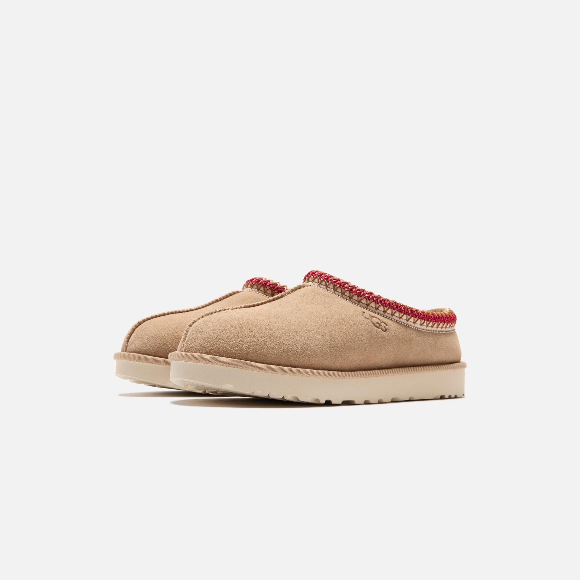 UGG WMNS Tasman - Sand / Dark Cherry