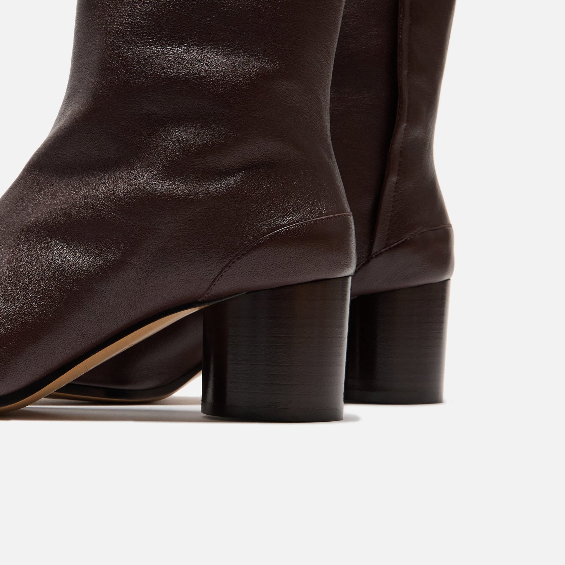 Maison Margiela WMNS Tabi Ankle Boots - Chic Brown