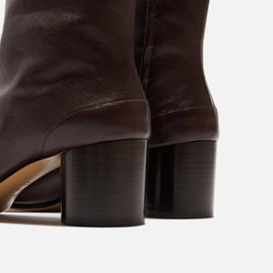 Maison Margiela WMNS Tabi Ankle Boots - Chic Brown