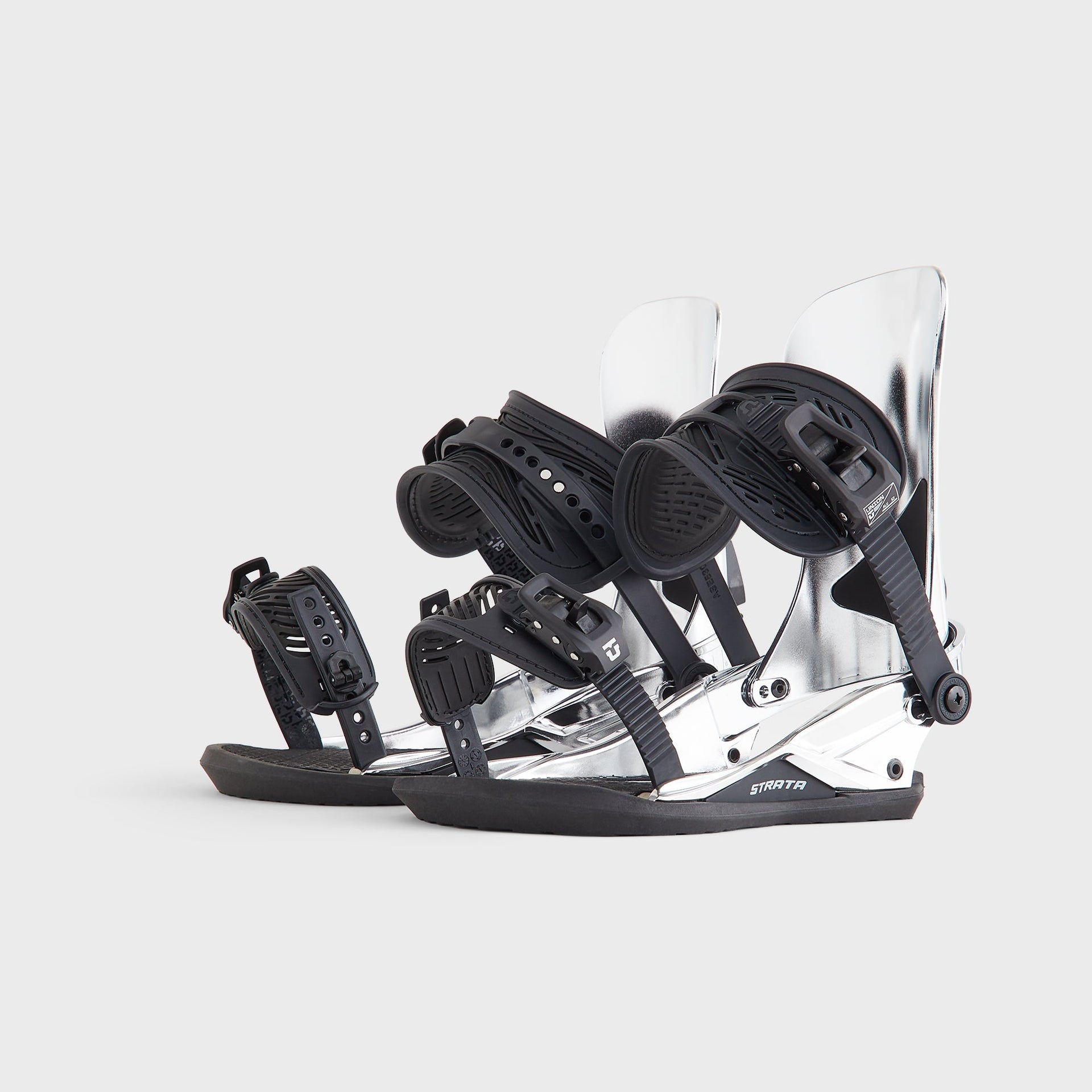Kith for Union Binding Company Strata Snowboard Binding - Chrome