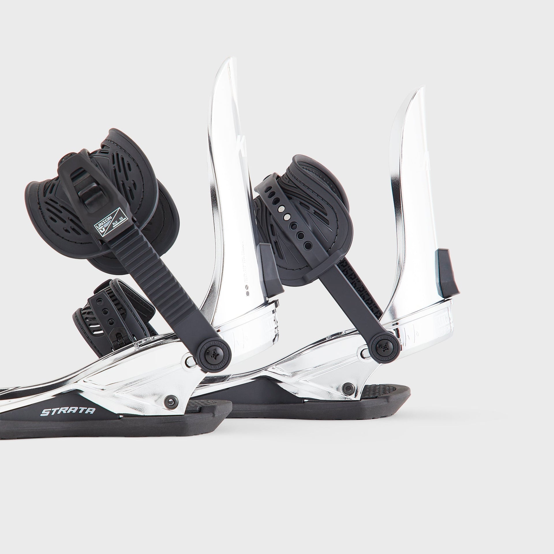 Kith for Union Binding Company Strata Snowboard Binding - Chrome - PH