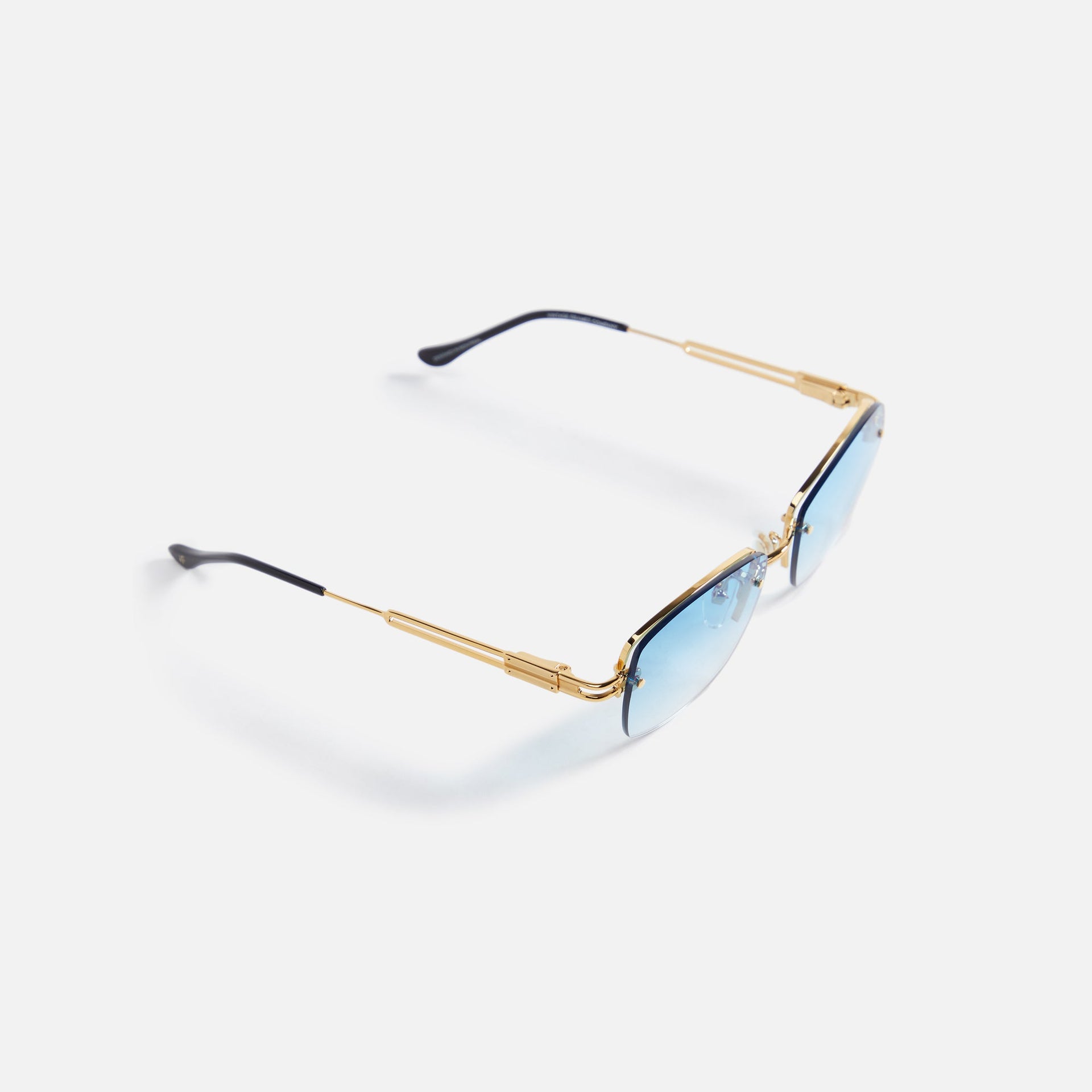 Vintage Frames L`enfant Terrible 24KT Gold - Blue / Flash Blue