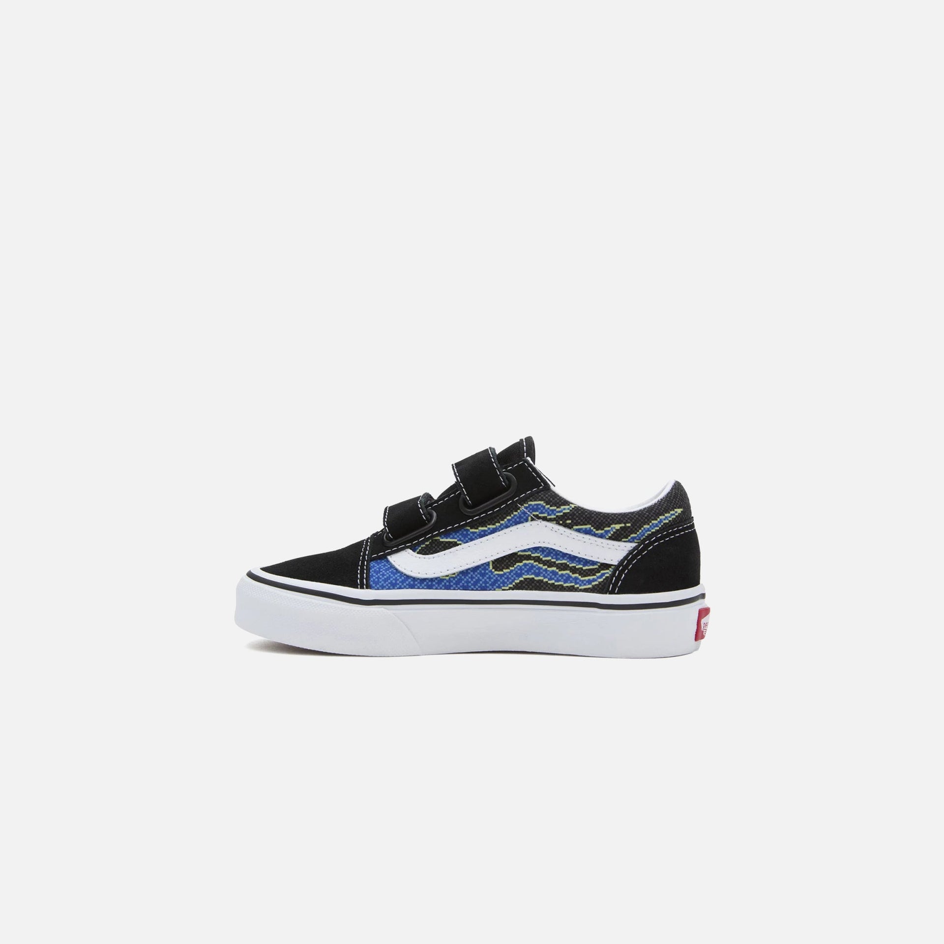 Vans Pre-School Old Skool - Pixel Flame / Black / Blue