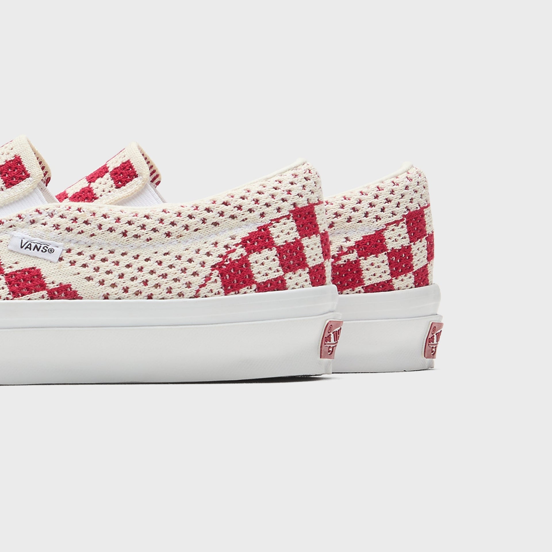 VANS LX Classic Slip-On 98 - Checkerboard Red