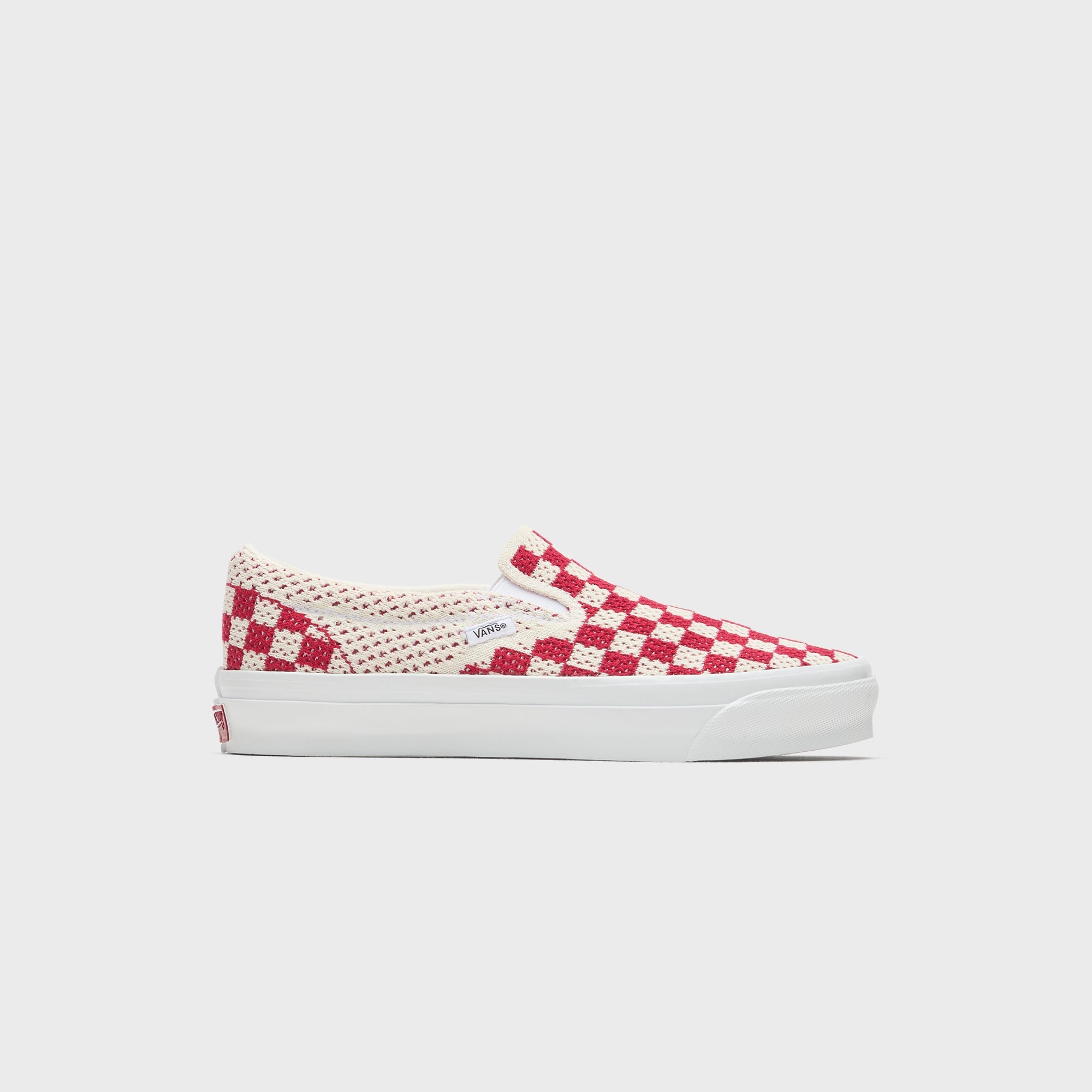 VANS LX Classic Slip-On 98 - Checkerboard Red – Kith Canada