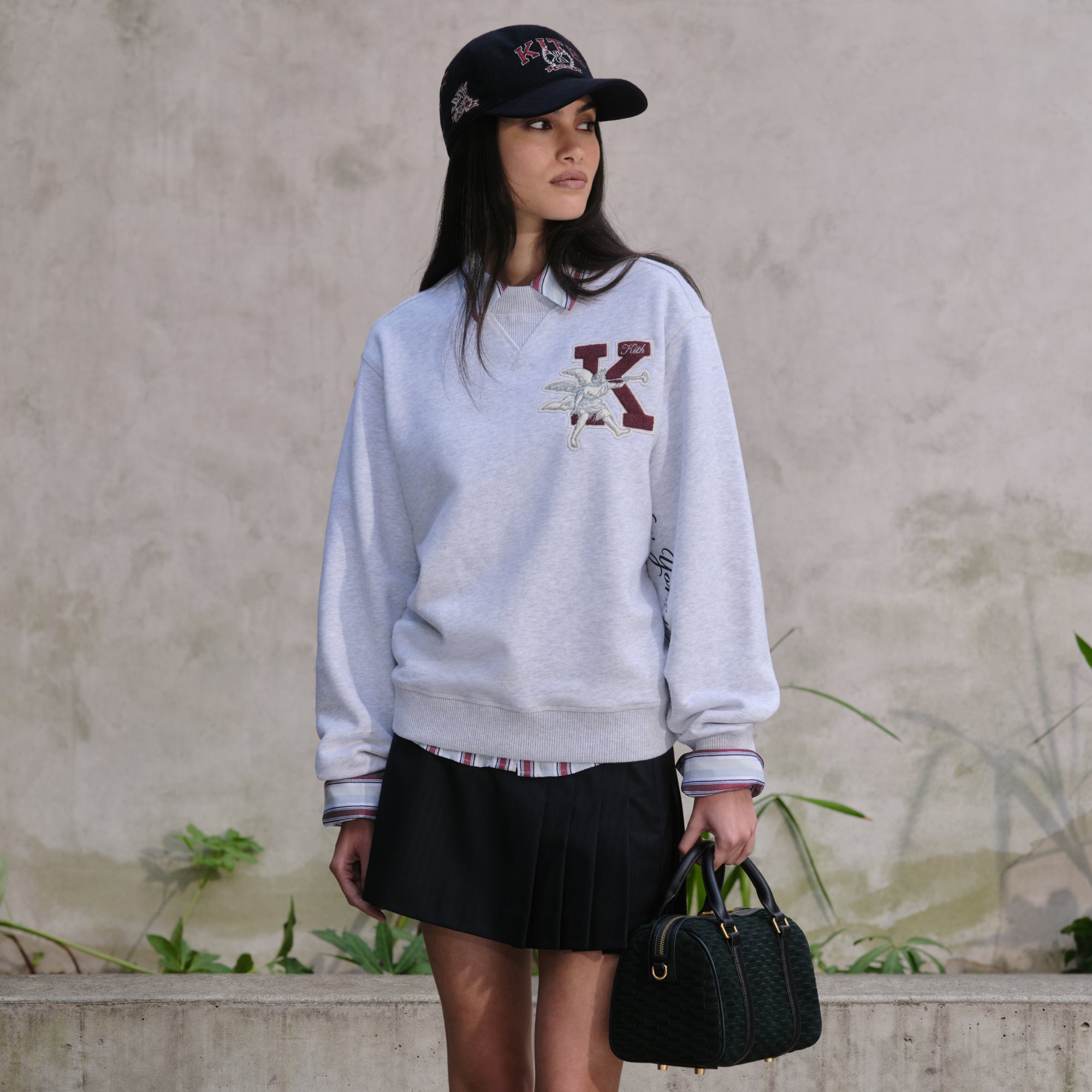 Kith Classic Beanie - Light Heather Grey – Kith Canada