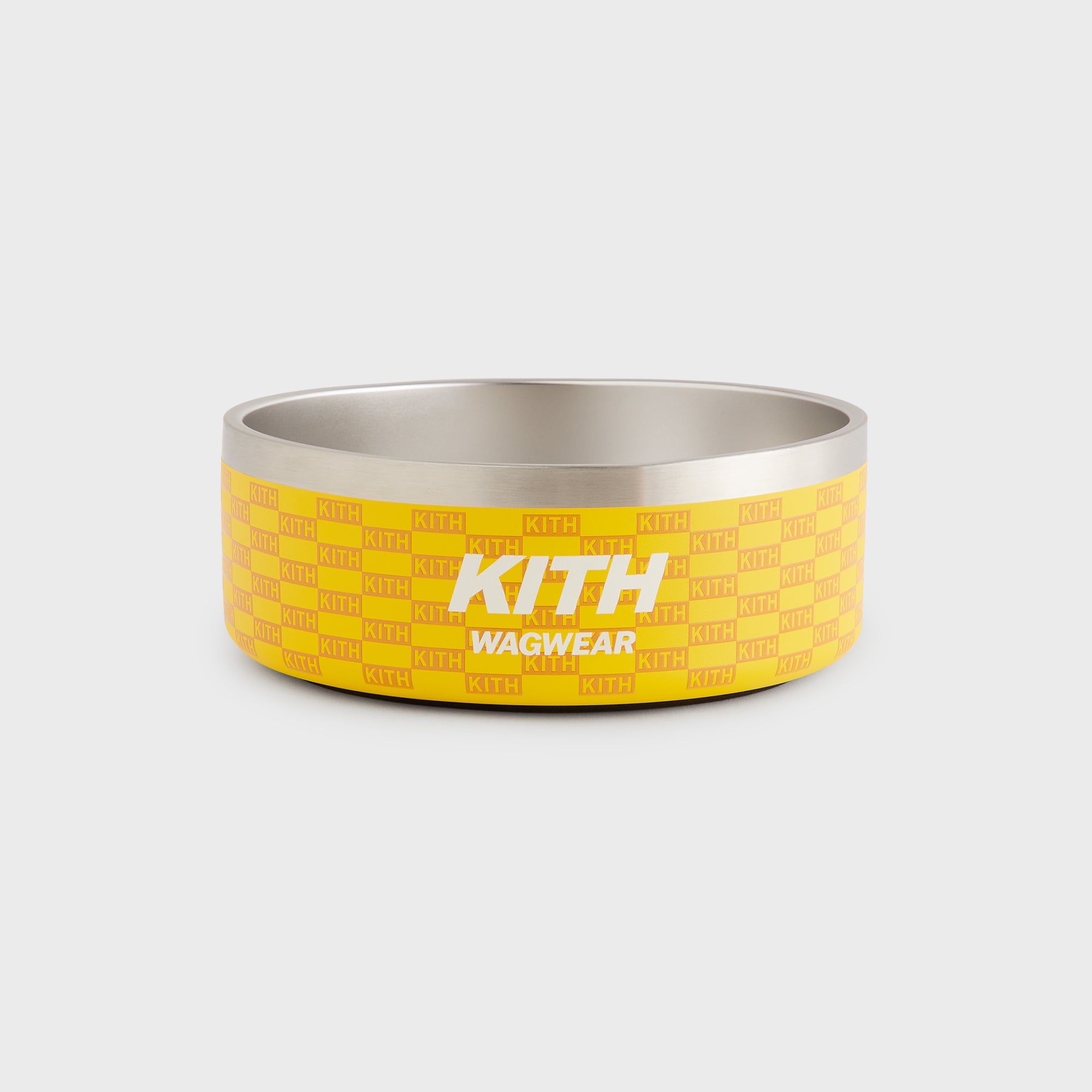 Kith for wagwear Metal Dog Bowl - Yellow – Kith Canada