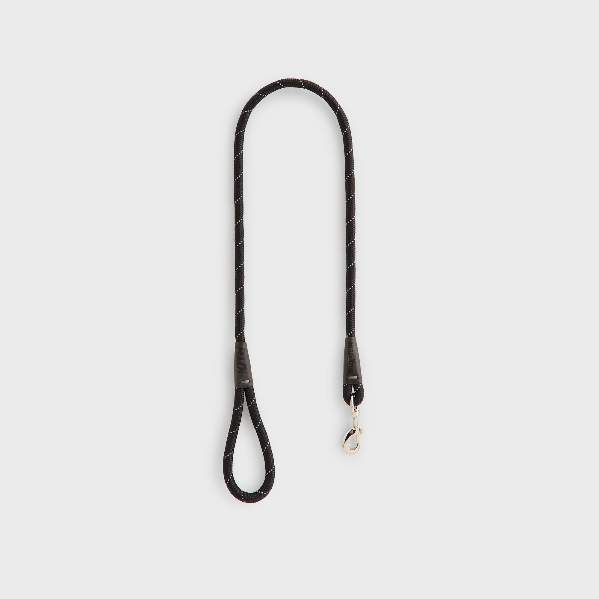 首輪・ハーネス・リード Kith for wagwear Rope Leash black Kith for wagwear Rope Leash - Black – Kith Canada
