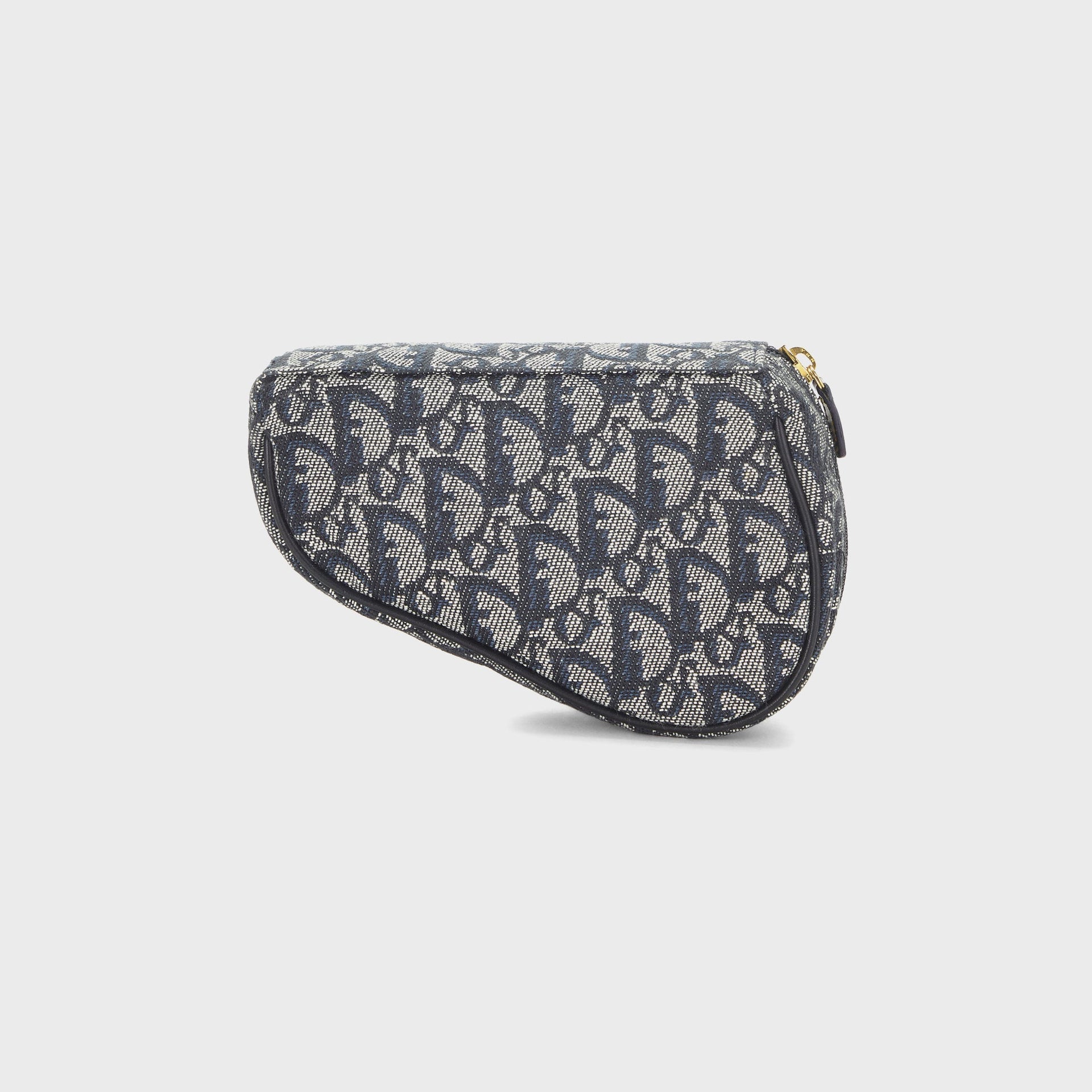 WGACA Dior Navy Trotter Saddle Pouch - Navy