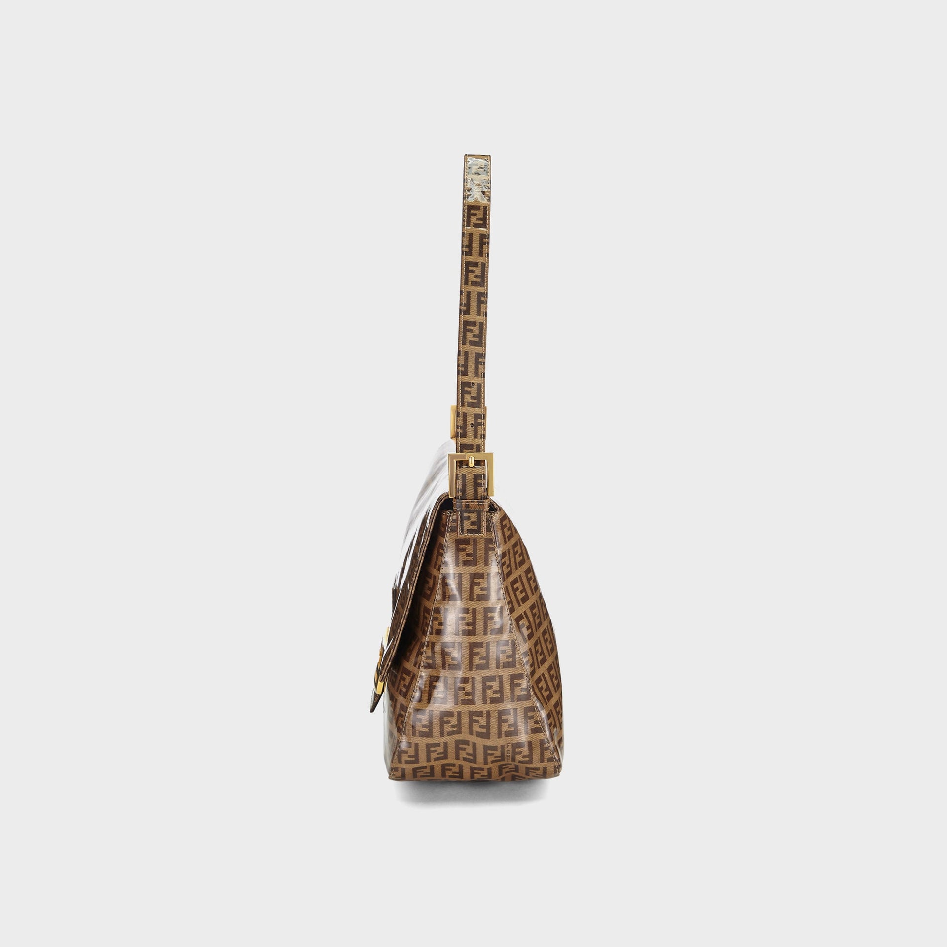 WGACA Fendi Patent Mamma - Brown