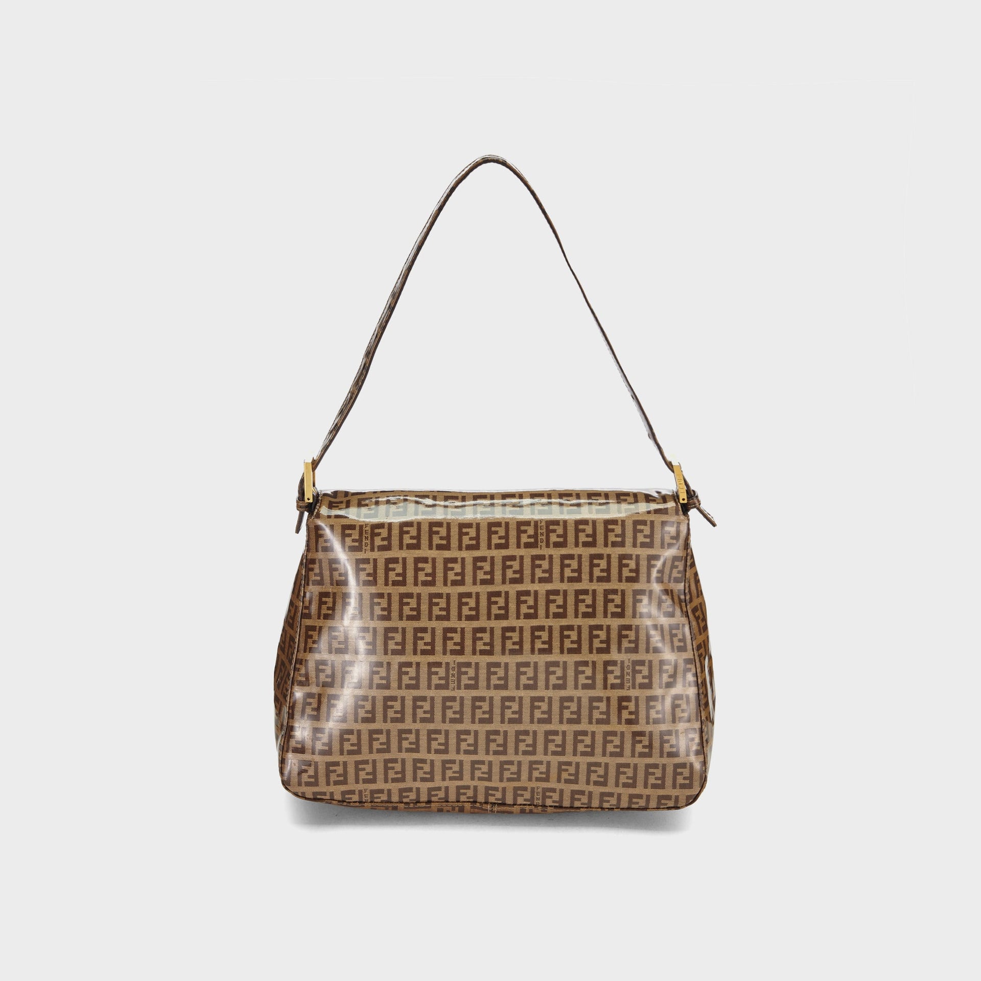 WGACA Fendi Patent Mamma - Brown