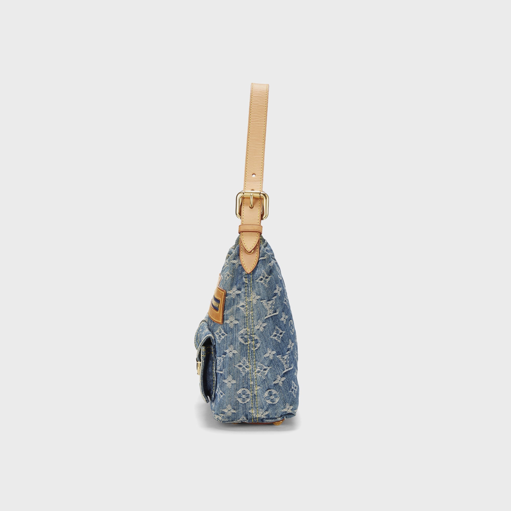 WGACA Louis Vuitton Denim Baggy PM - Blue – Kith Canada