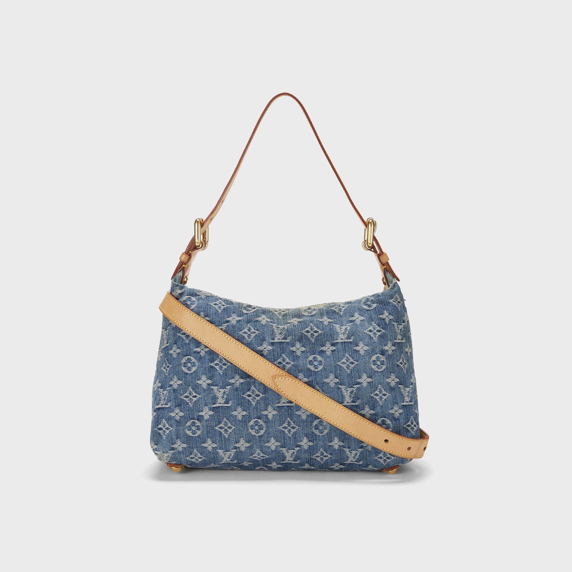 WGACA Louis Vuitton Denim Baggy PM - Blue