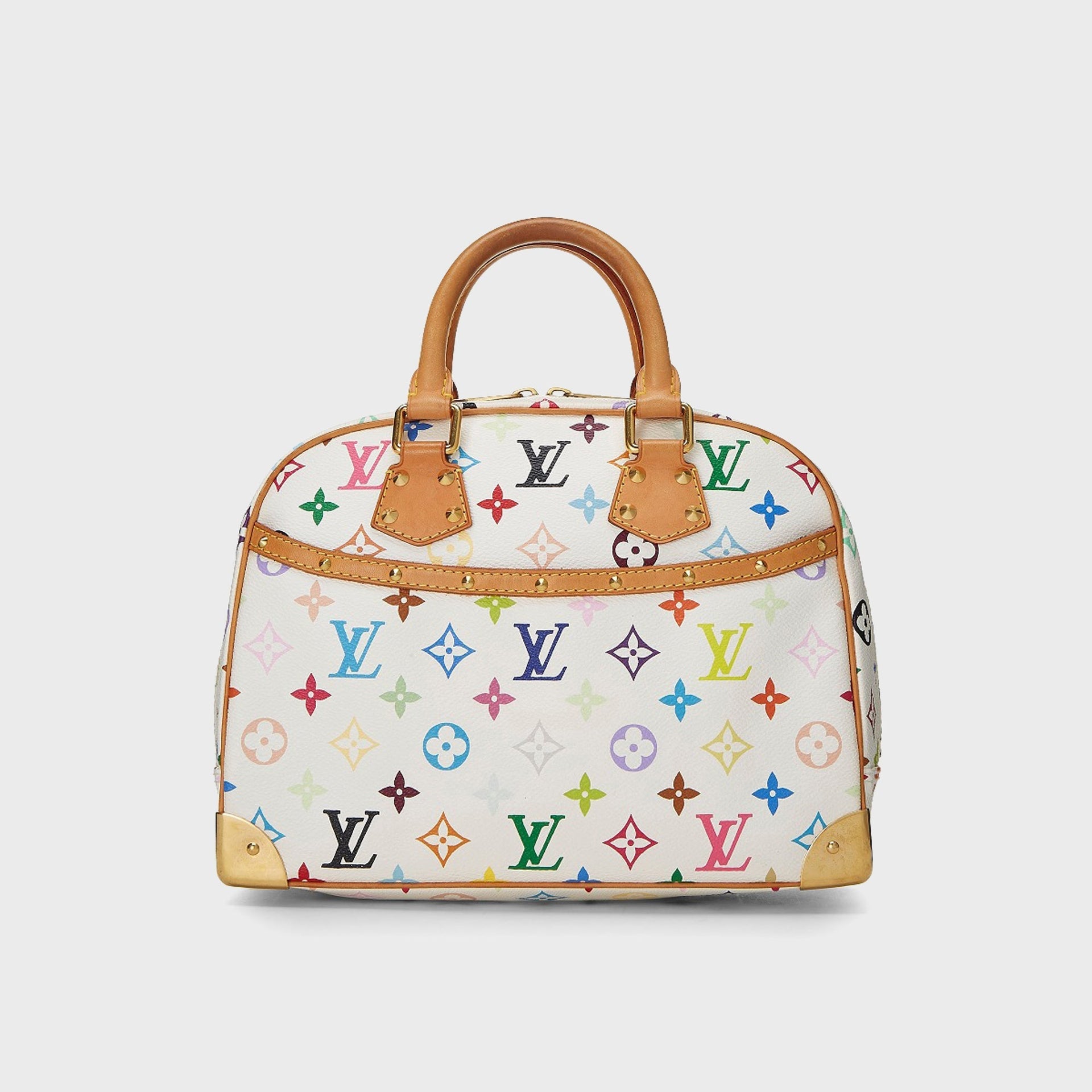 WGACA Louis Vuitton x Takashi Murakami Multi Trouville - White