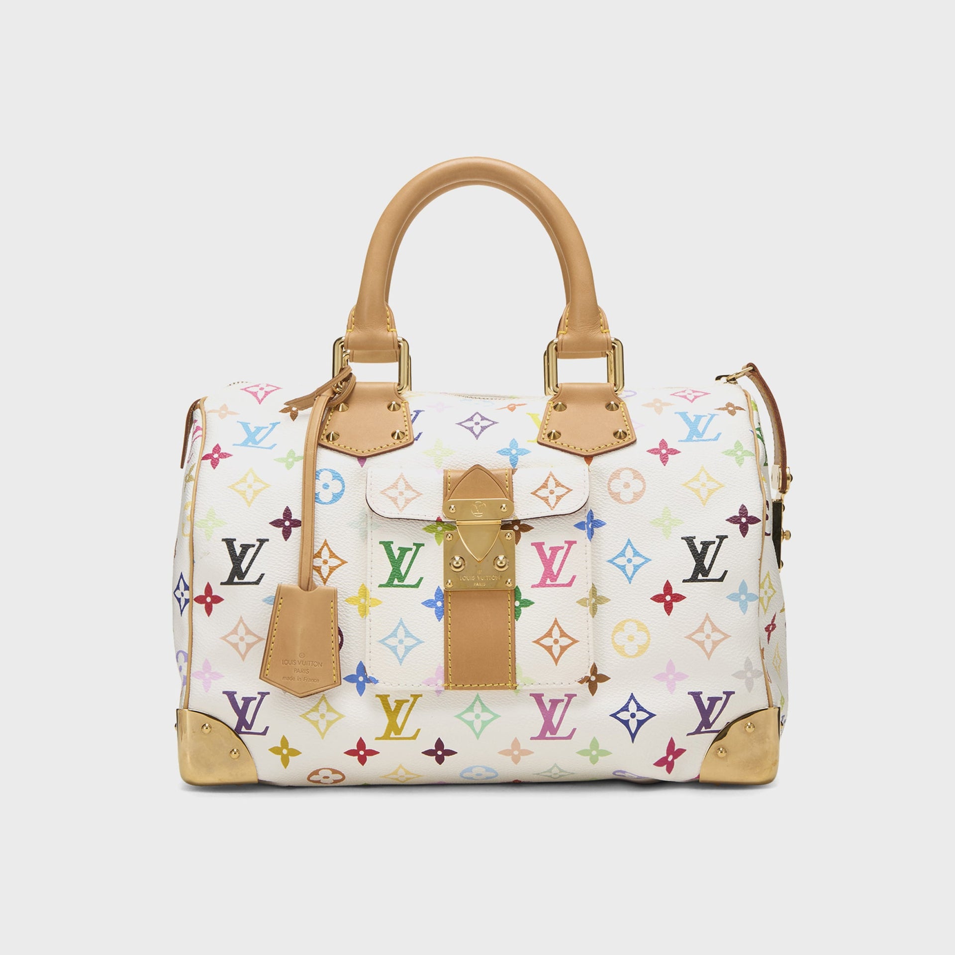 WGACA Louis Vuitton Multi Speedy 30 - White / Multi