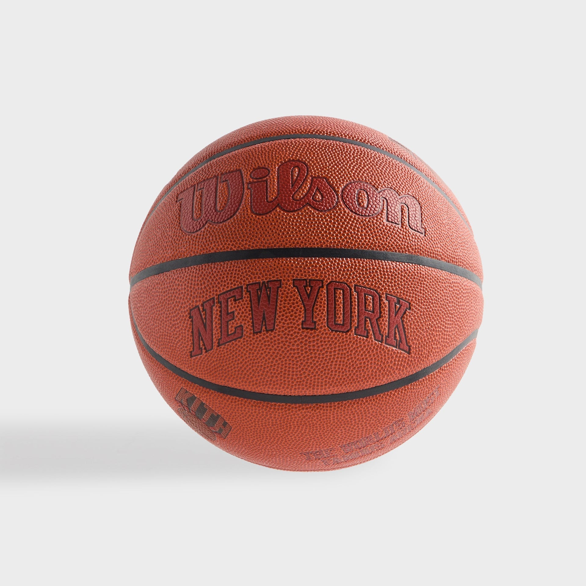 Kith & Wilson for the New York Knicks Basketball - Brown - PH
