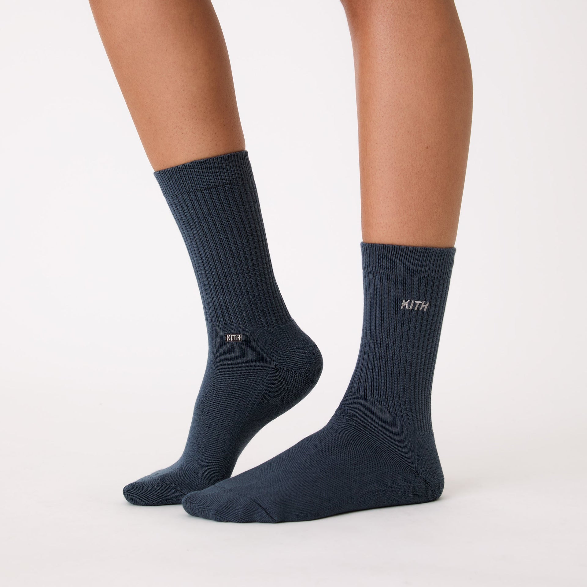 Kith Women Speed Logo Classic Crew Sock - Gotham