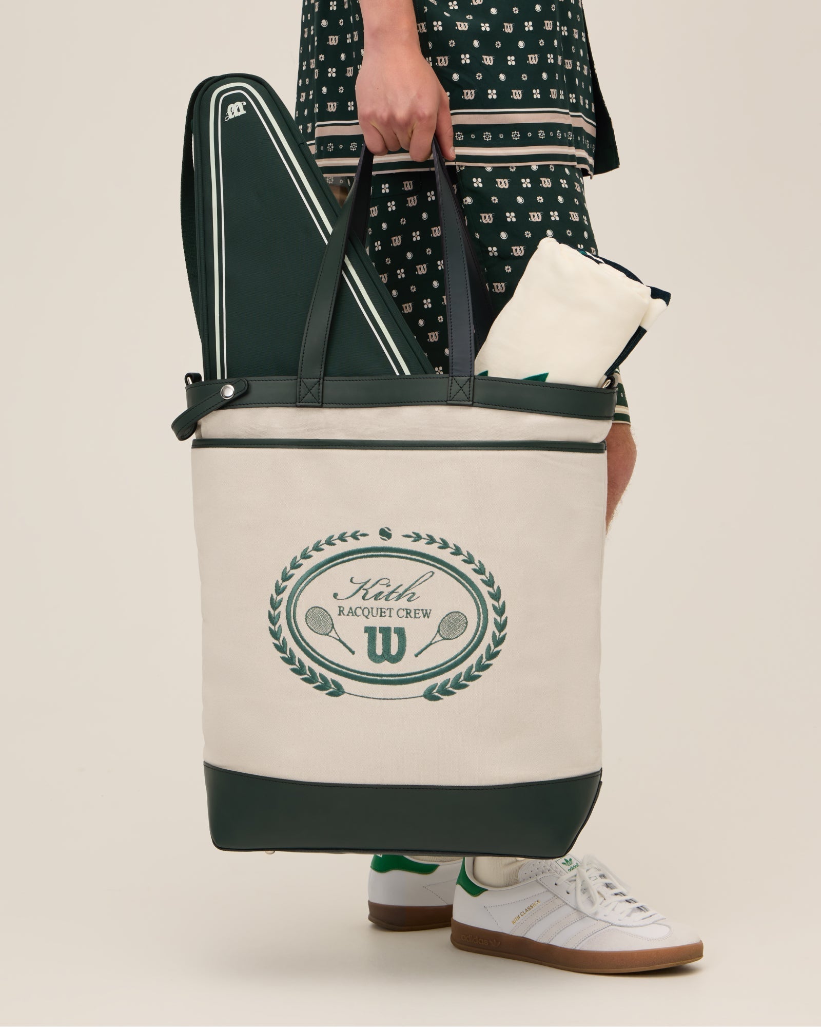 KITH × WILSON テニストートバッグ KITHx WILSON テニストートバッグ テニス - トートバッグ