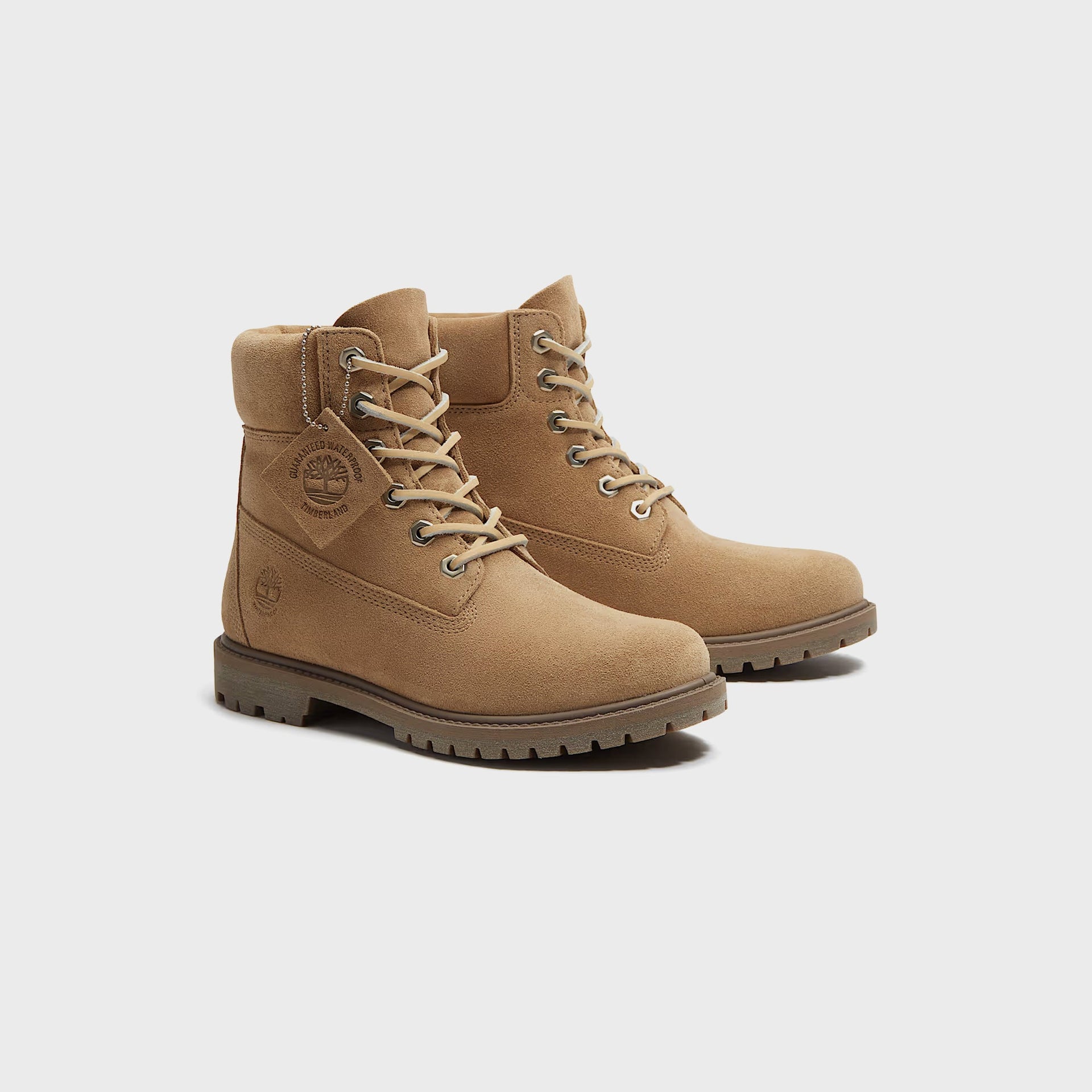 Timberland WMNS 6" Waterproof Boot - Beige Suede
