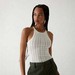 Kith Women Lynne Pointelle Knit Tank - Nano