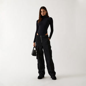 Kith Women Asa Turtleneck Bodysuit - Black
