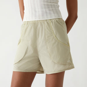 Kith Women Devan Nylon Mesh Blocked Short - Enamel