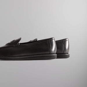 Kith & Giorgio Armani Logo Loafer - Black