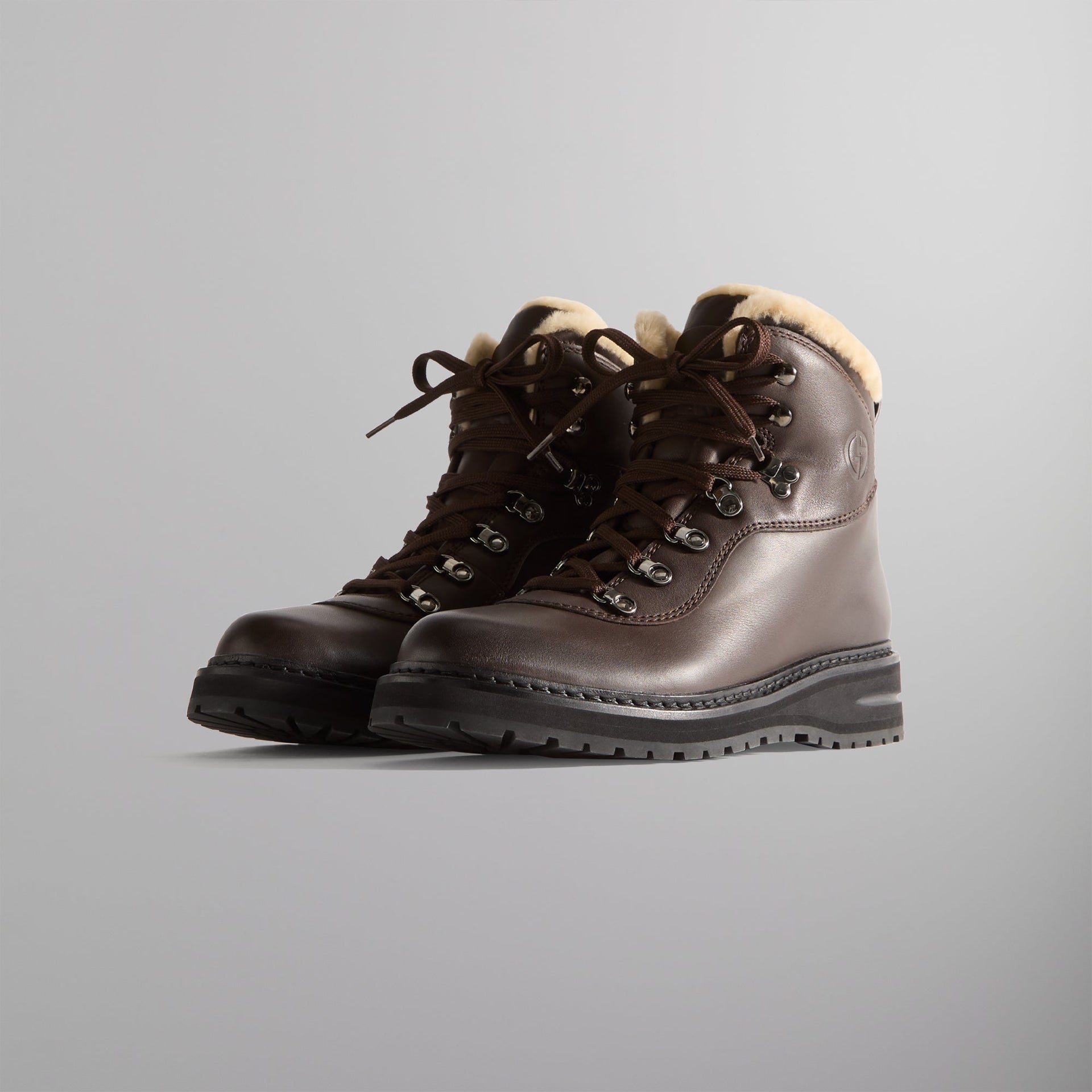 Kith & Giorgio Armani Hiker Boot - Brown