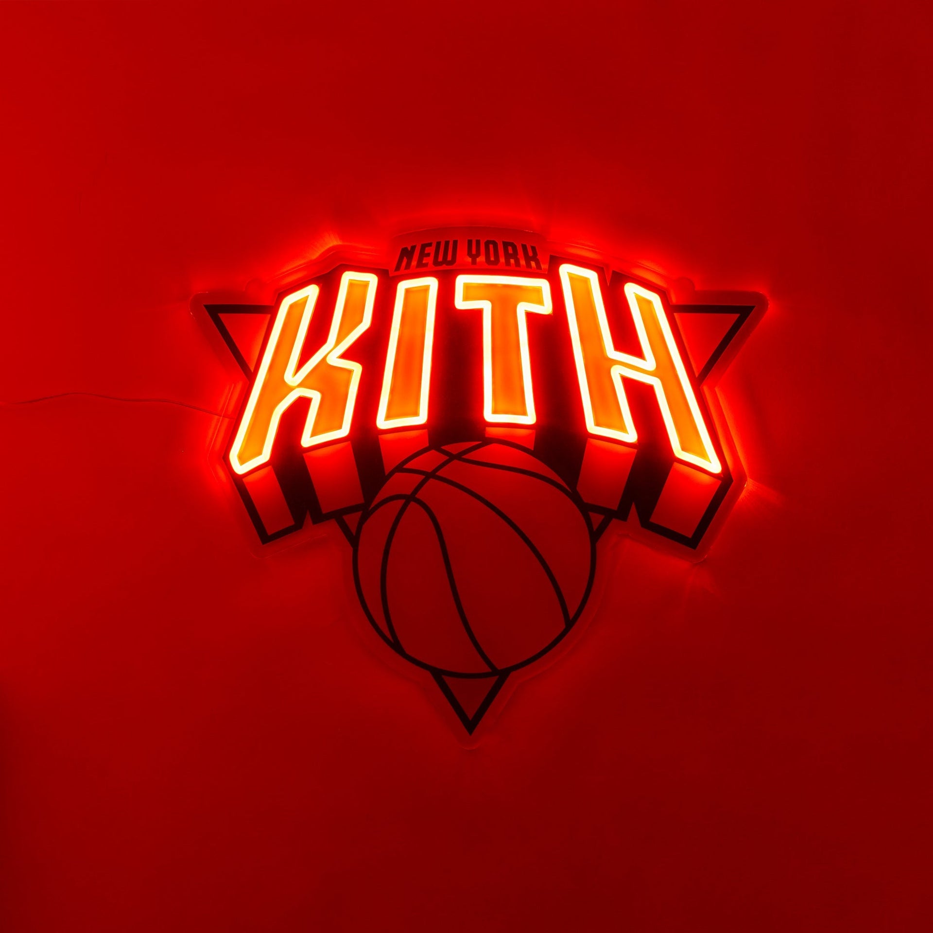 Kith & Yellowpop for NBA All-Star New York Knicks Neon Sign - PH