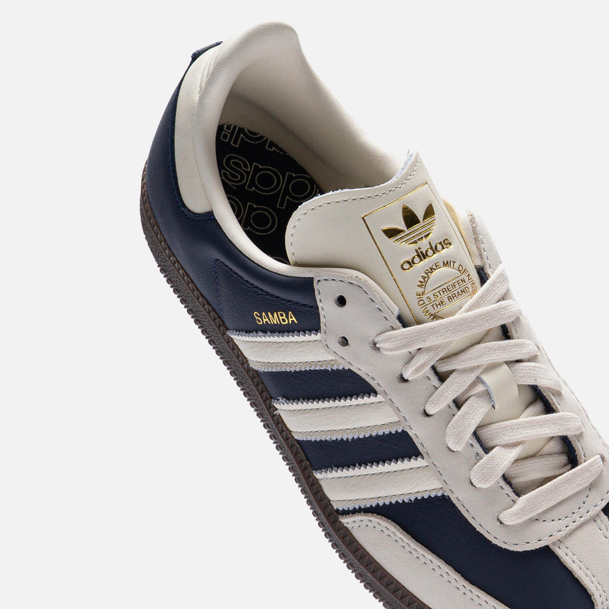 adidas WMNS Samba OG - Night Indigo / Cream White / Alumina adidas WMNS Samba OG - Night Indigo / Cream White / Alumina