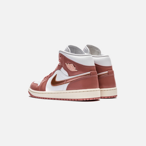 Nike WMNS Air Jordan 1 Mid SE - Red Stardust / Metallic Copper