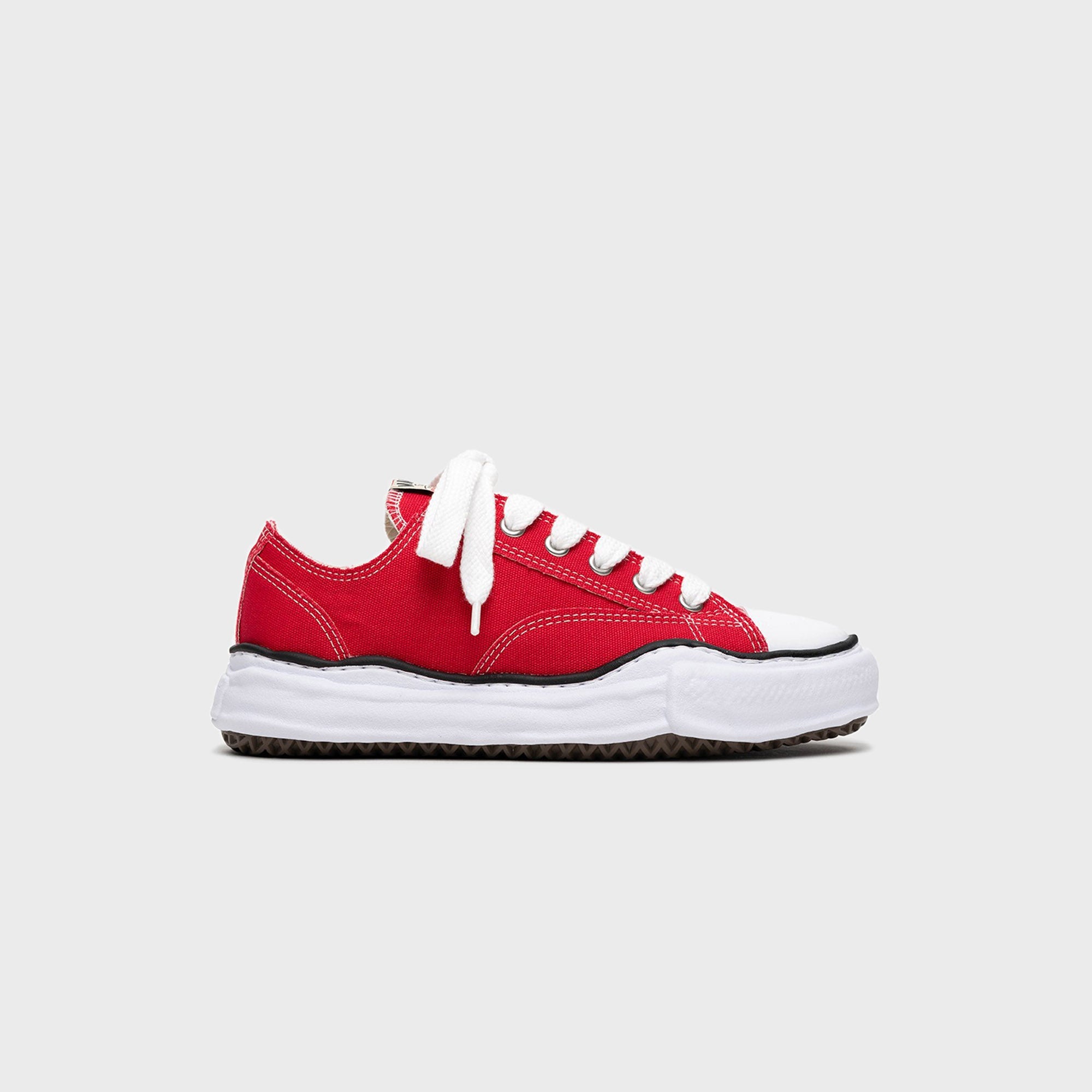 Mihara Yasuhiro Peterson OG Sole Canvas Low Top - Red – Kith Canada