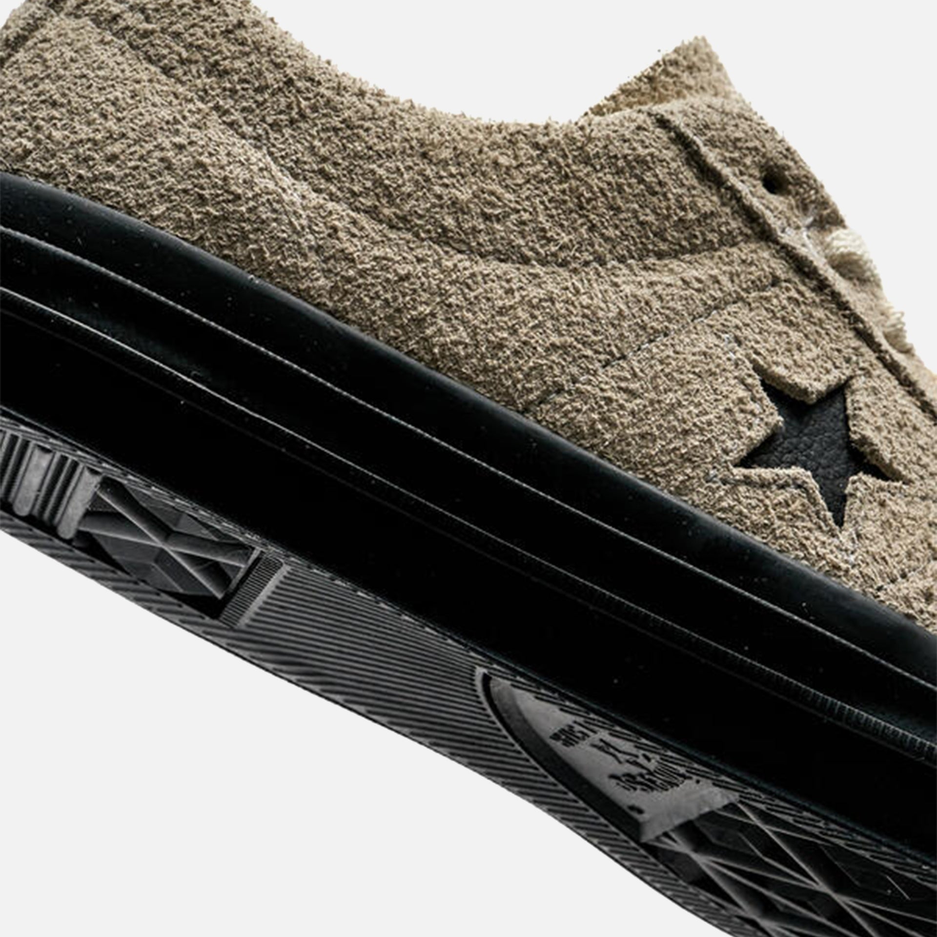 Converse One Star Pro - Shaggy Suede / Egret / Black