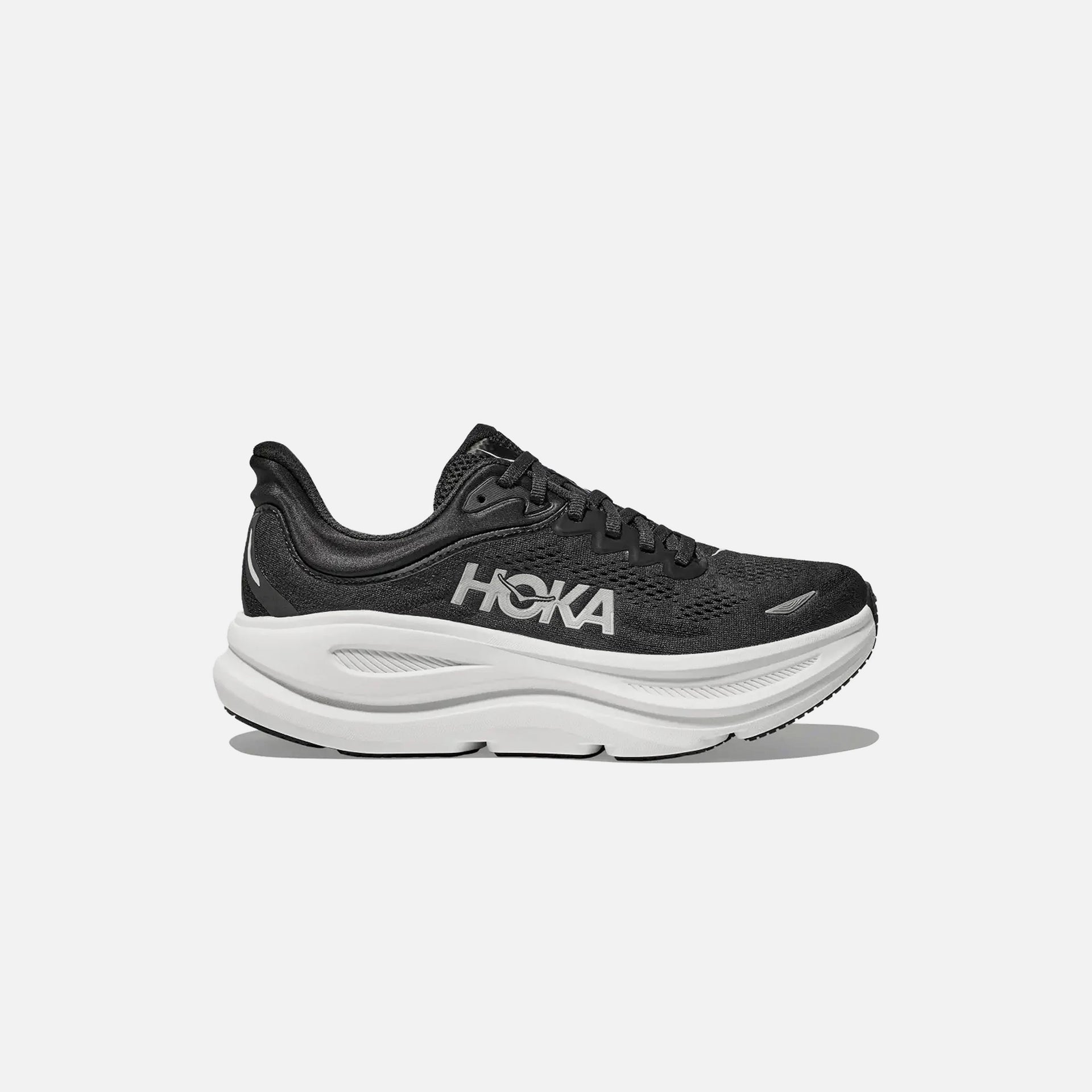 Hoka Bondi 9 - Black / White