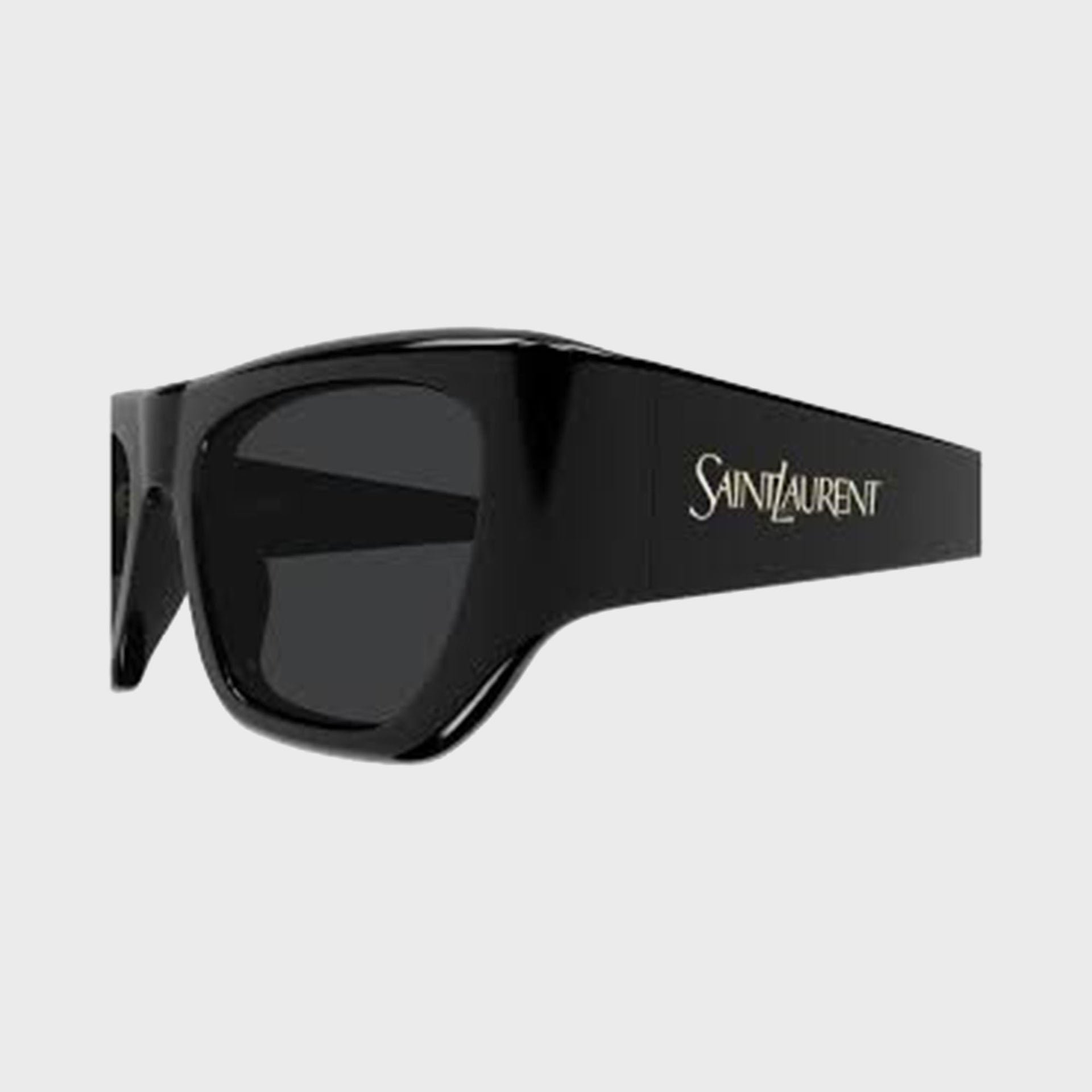 Saint Laurent Sunglasses Recycled Acetate - Black / Black