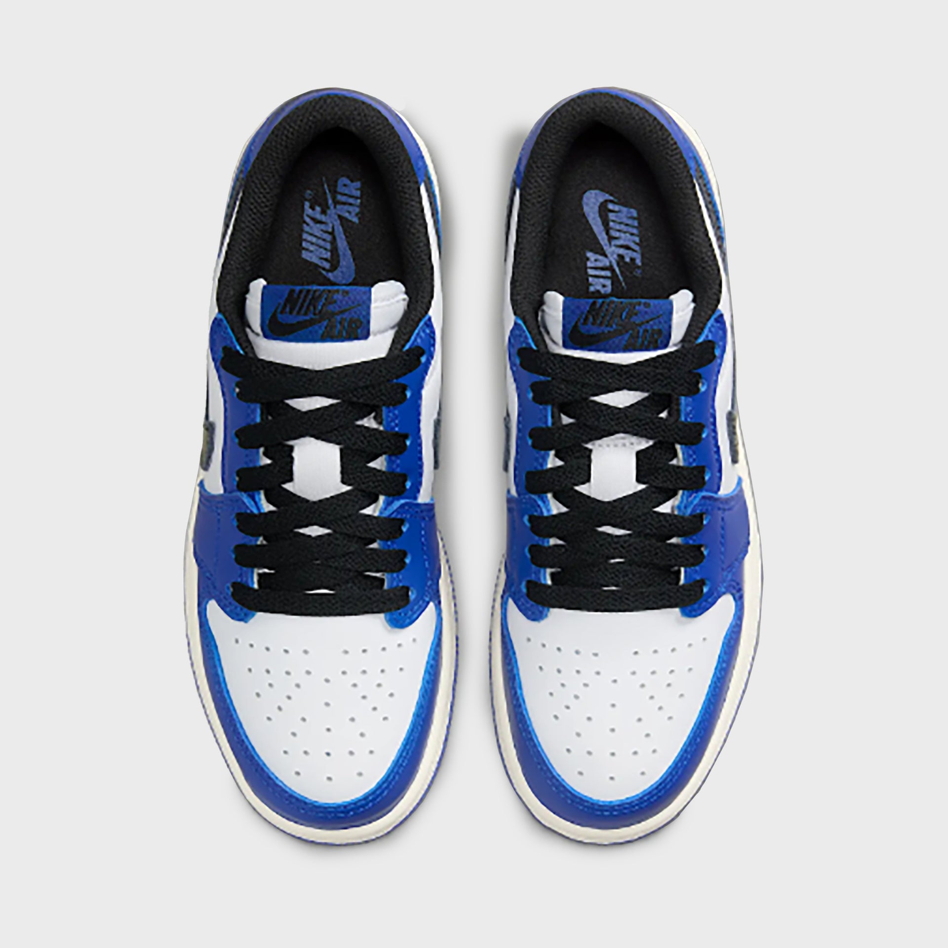 Jordan GS Air Jordan 1 Retro Low OG - White / Black / Royal / Sail