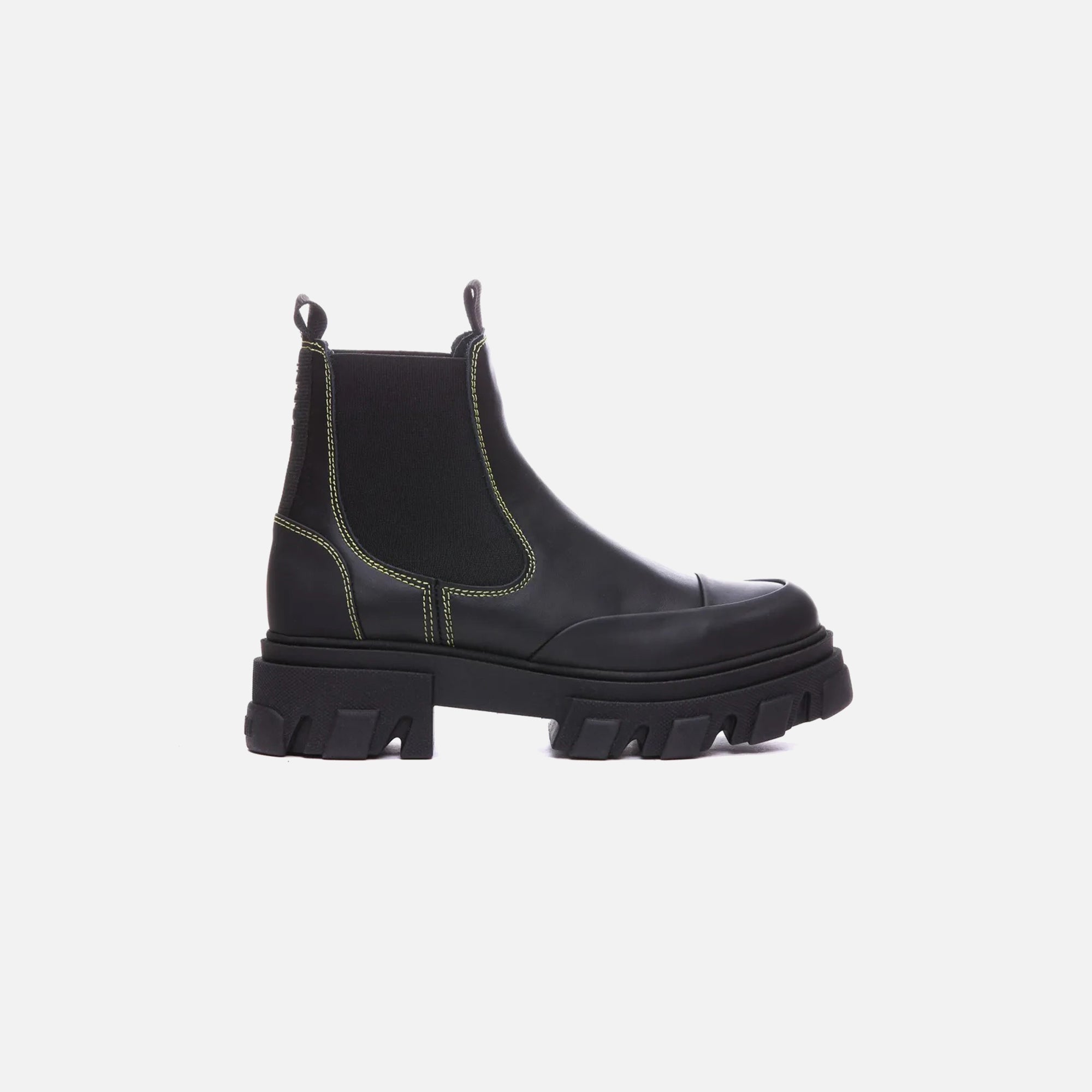 Ganni Low Chelsea Boot - Yellow Stitch – Kith Canada